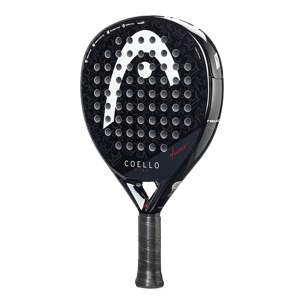 Raquete de Padel Coello Vibe 2025 Preto-3