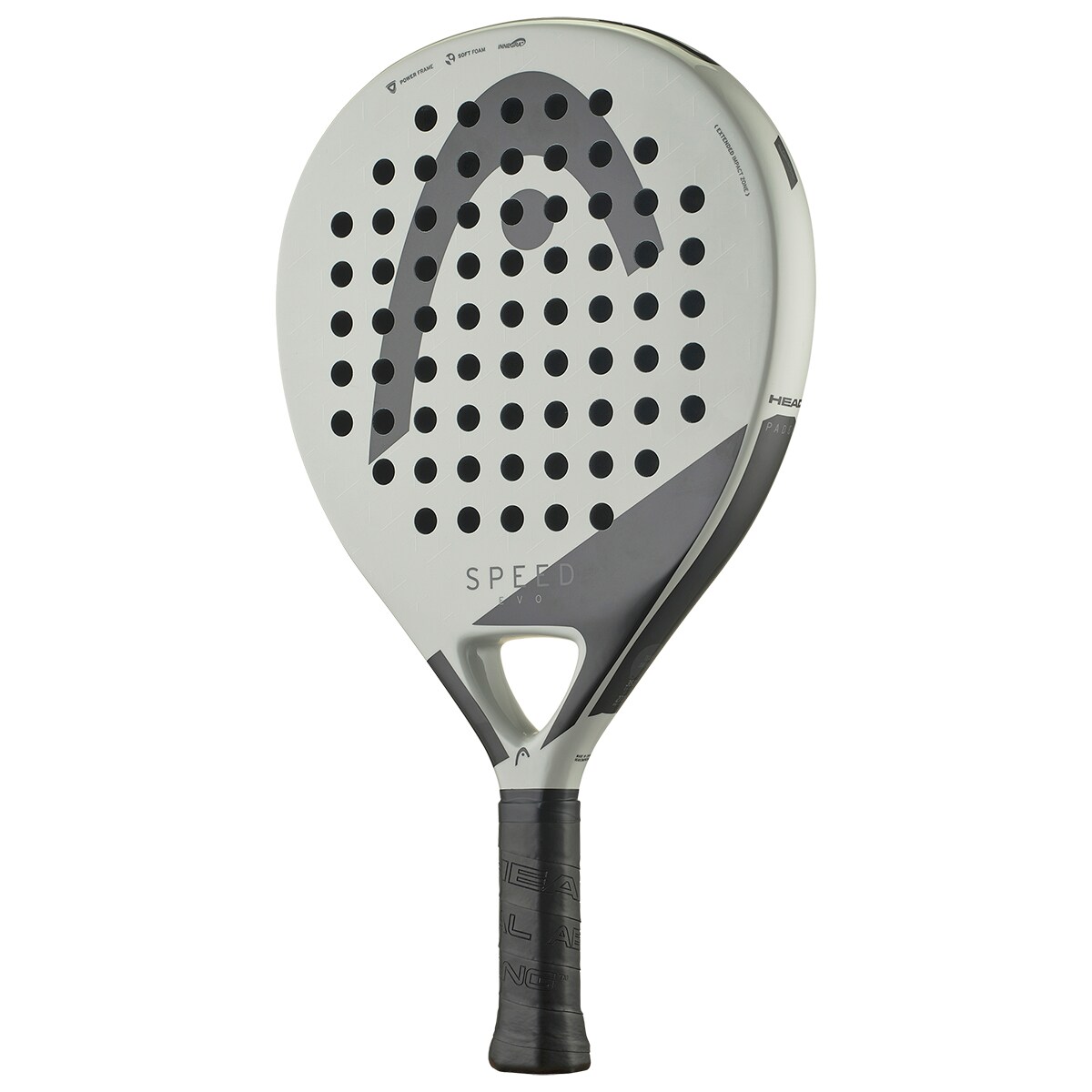 Raquete de Padel Evo Speed 2025 Cinzento / Preto-4