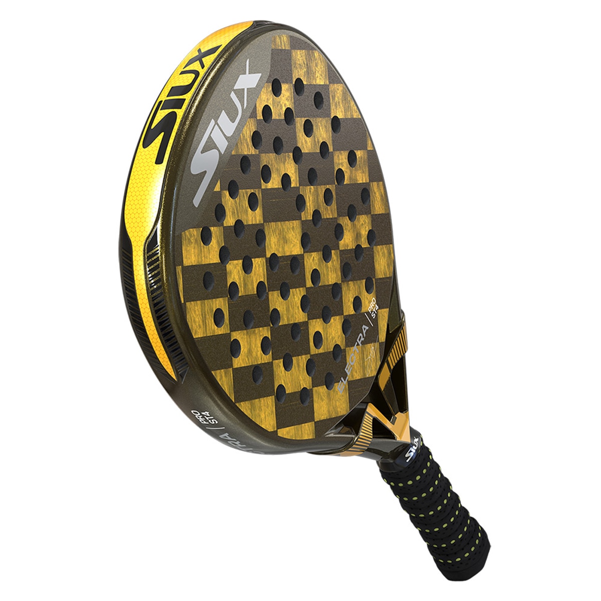 Raquete de Padel Electra Stupa Pro St4 Preto / Amarelo-8