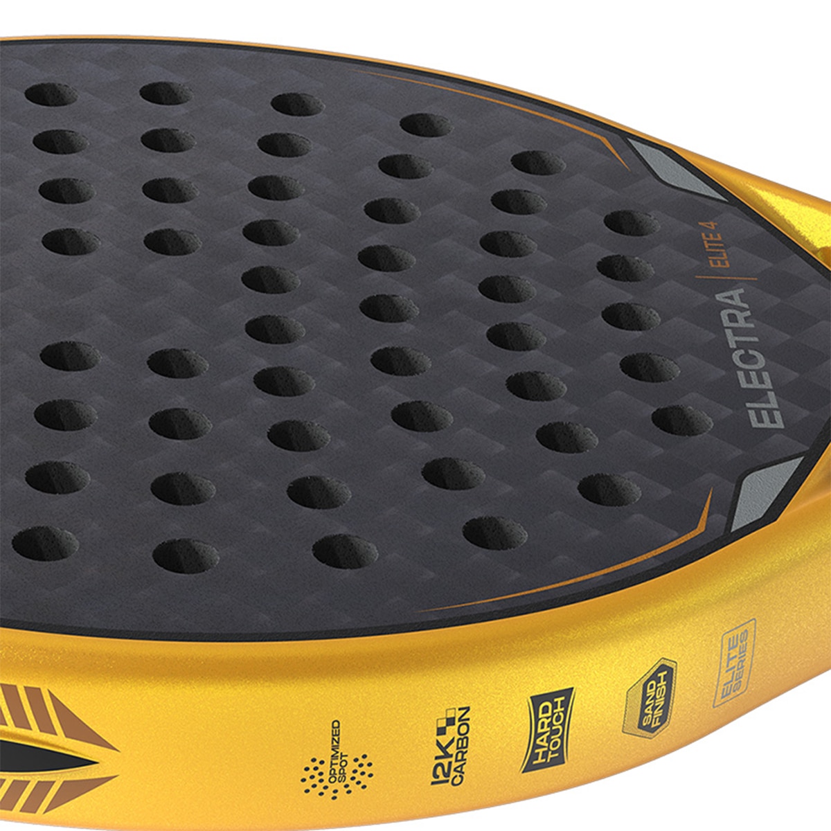 Raquete de Padel Electra Elite 4 Preto / Amarelo-5