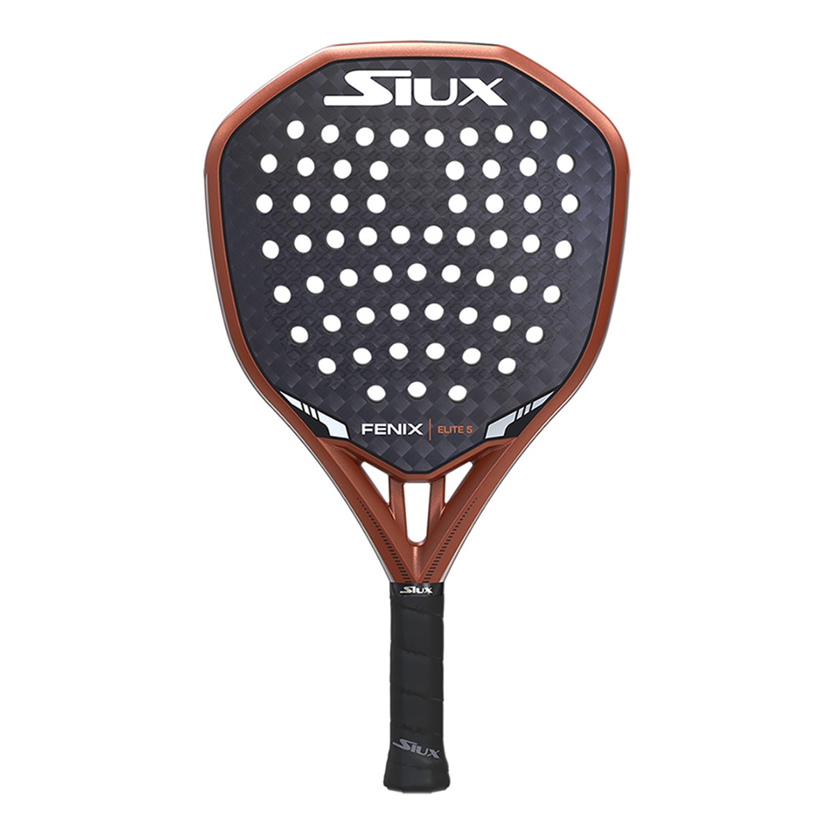 Raquete de Padel Fenix Elite 5 Preto / Laranja-1