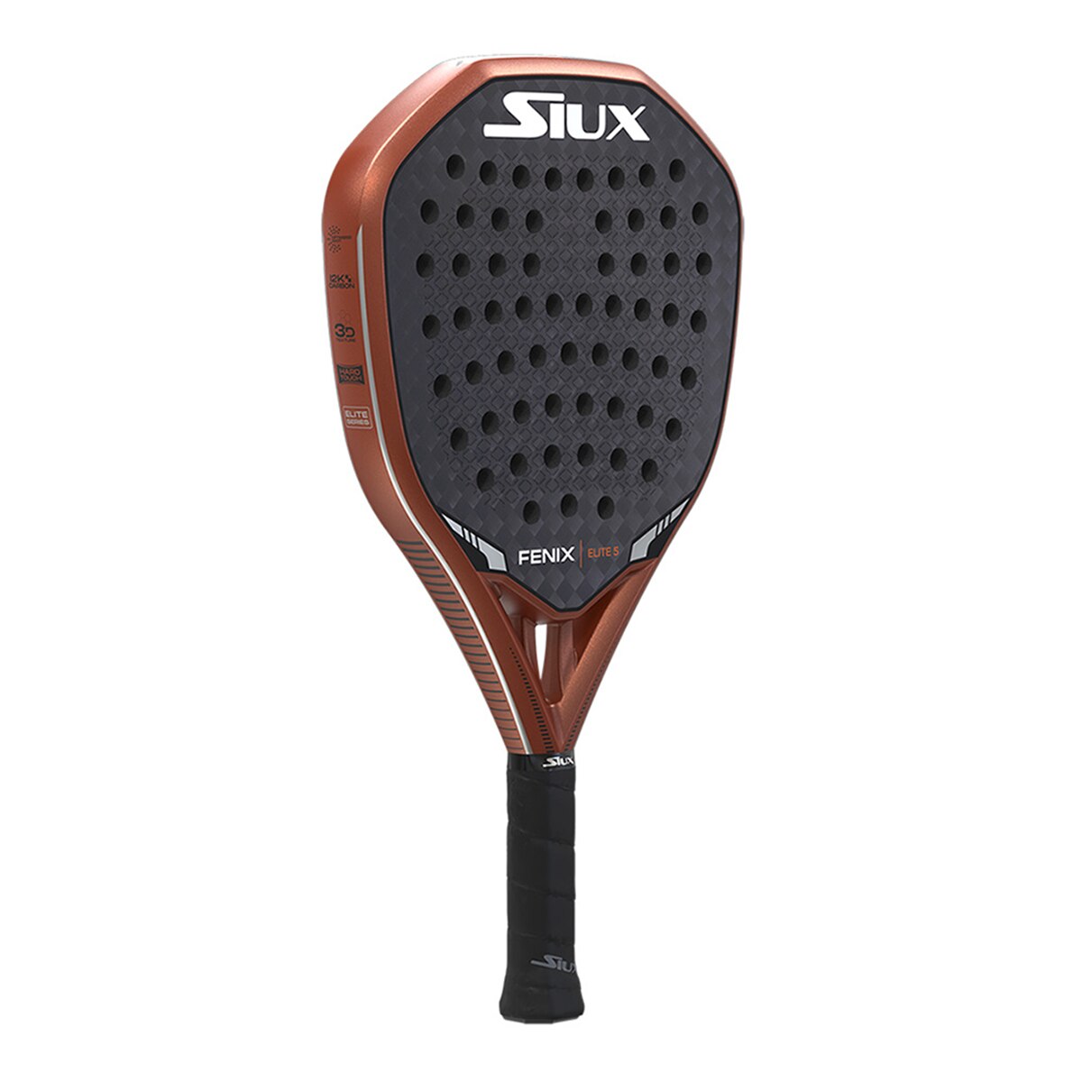 Raquete de Padel Fenix Elite 5 Preto / Laranja-2