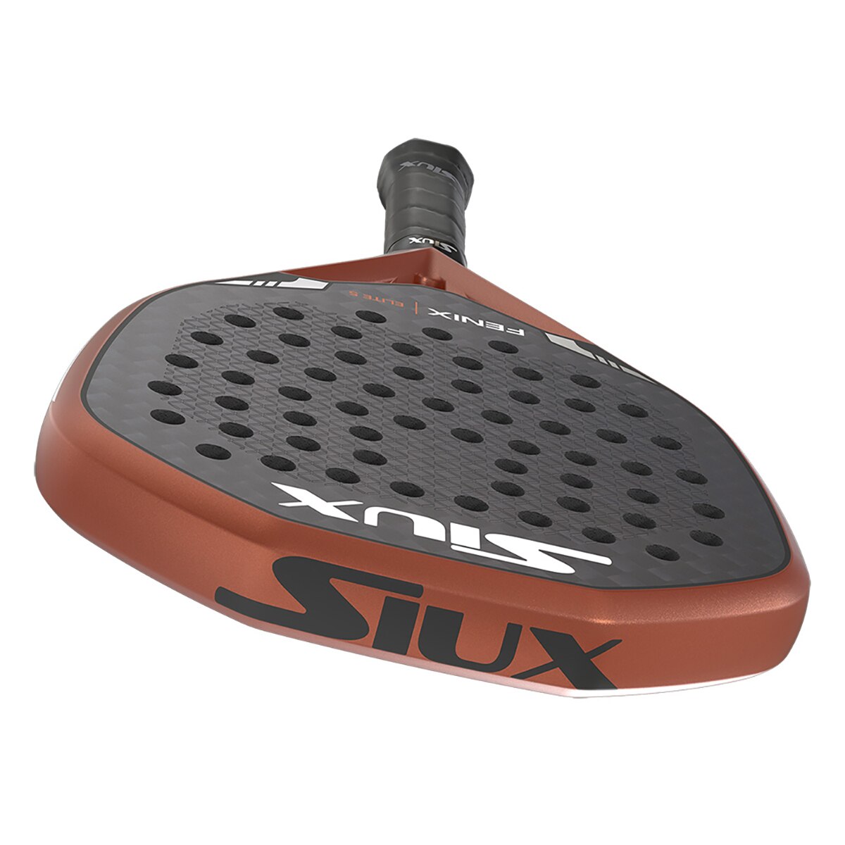 Raquete de Padel Fenix Elite 5 Preto / Laranja-4
