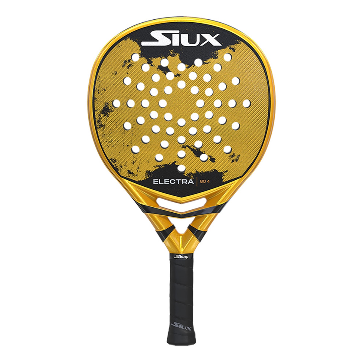 Pala De Pádel Electra Go 4 Siux - Negro / Amarillo Negro / Amarillo-1