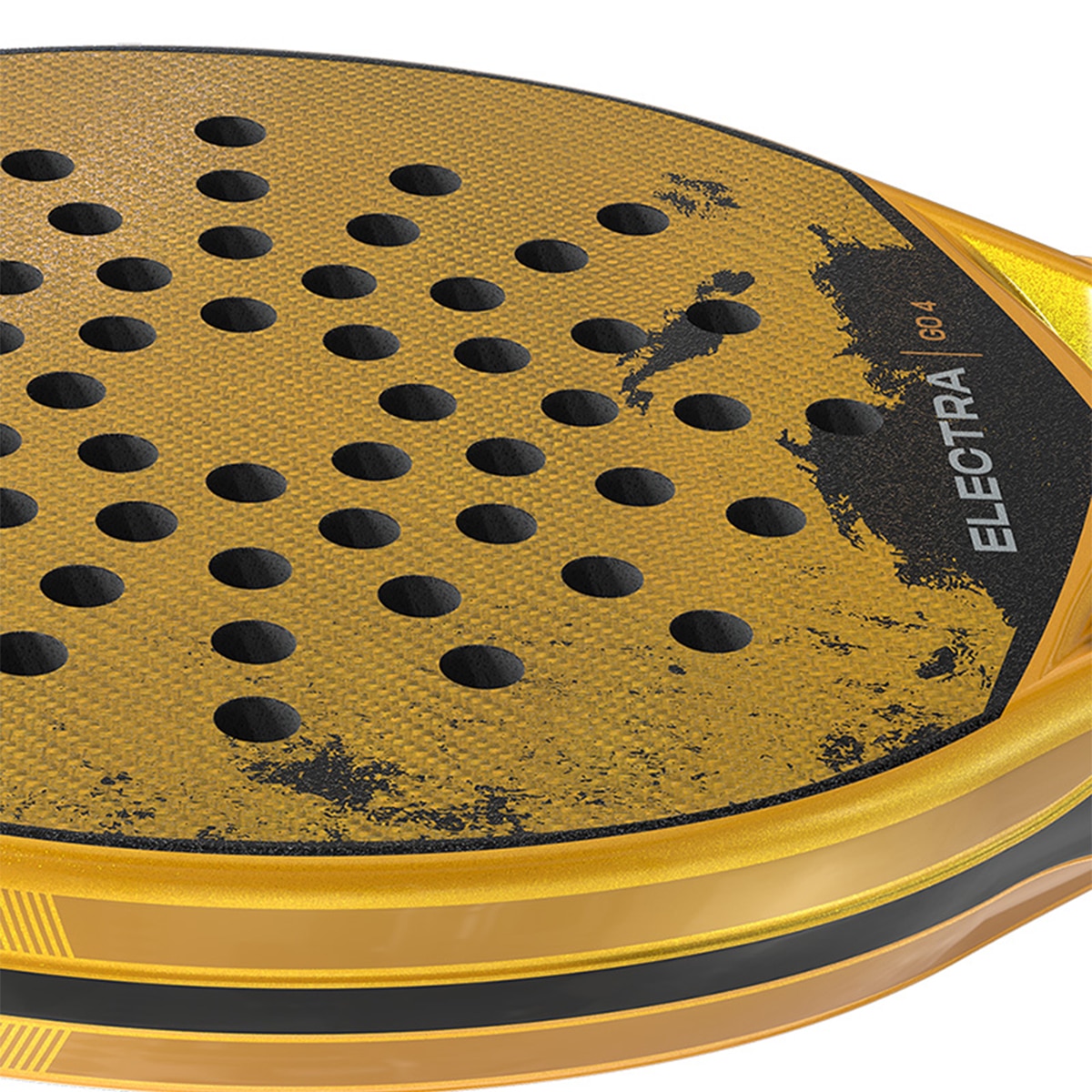 Pala De Pádel Electra Go 4 Siux - Negro / Amarillo Negro / Amarillo-7