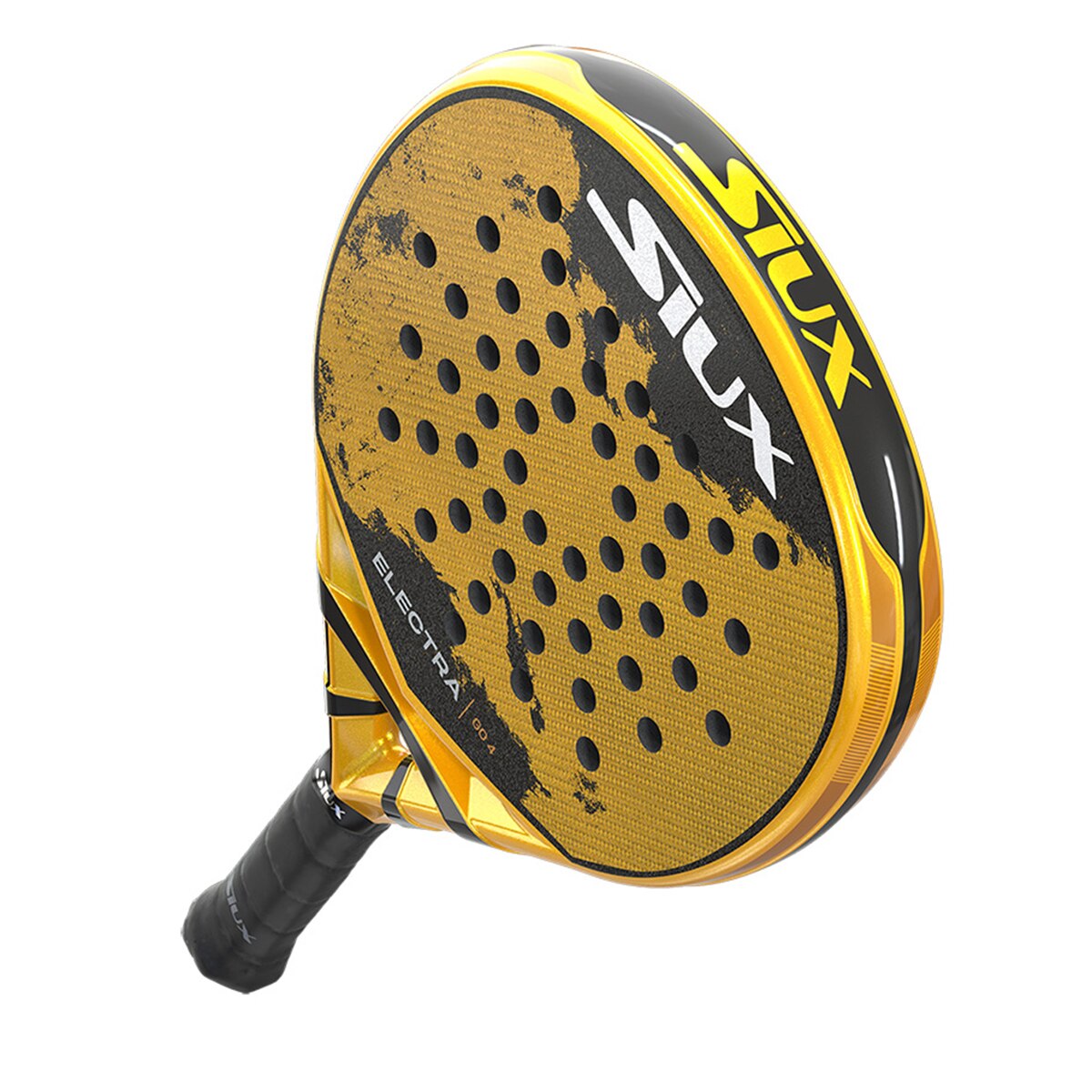 Pala De Pádel Electra Go 4 Siux - Negro / Amarillo Negro / Amarillo-10