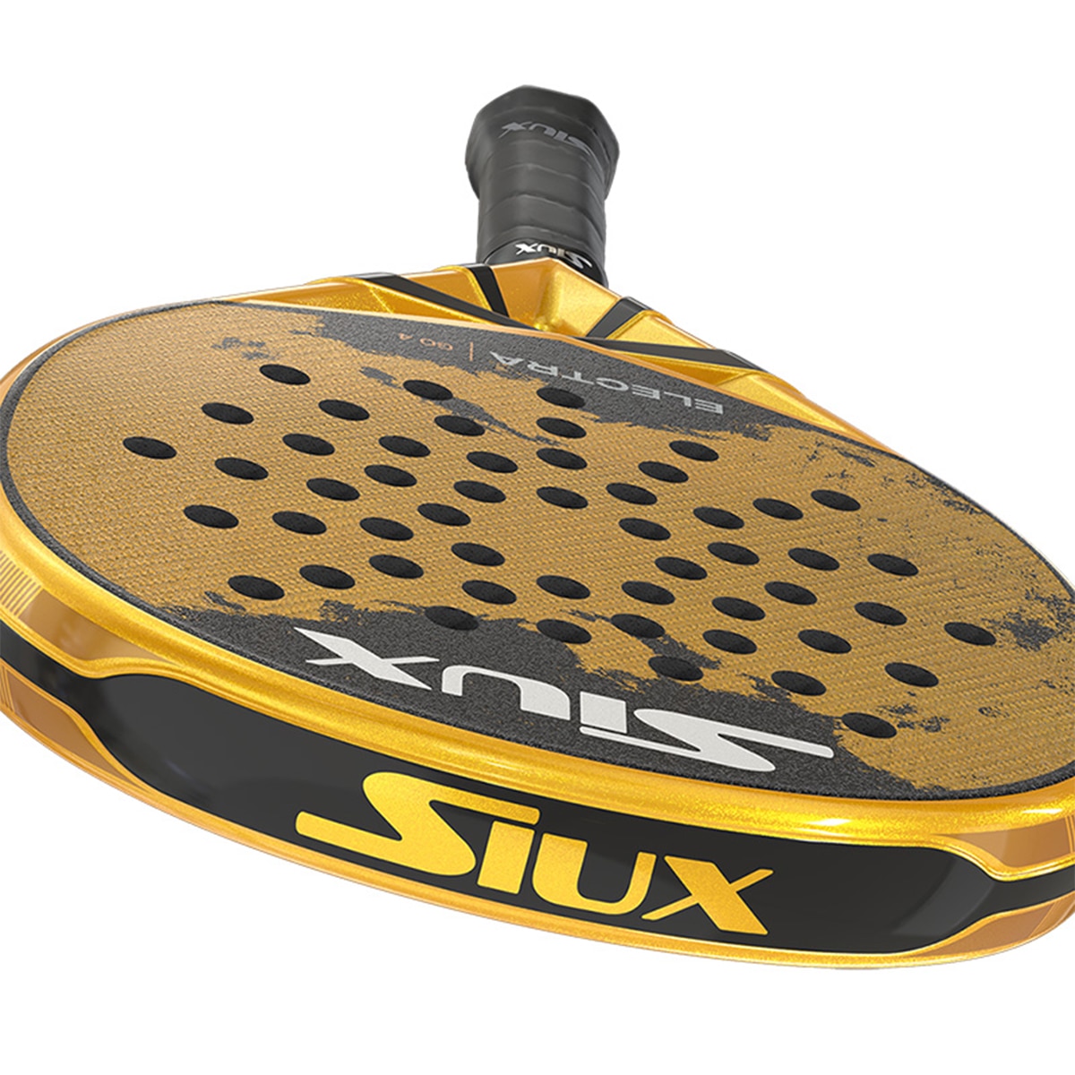 Pala De Pádel Electra Go 4 Siux - Negro / Amarillo Negro / Amarillo-11