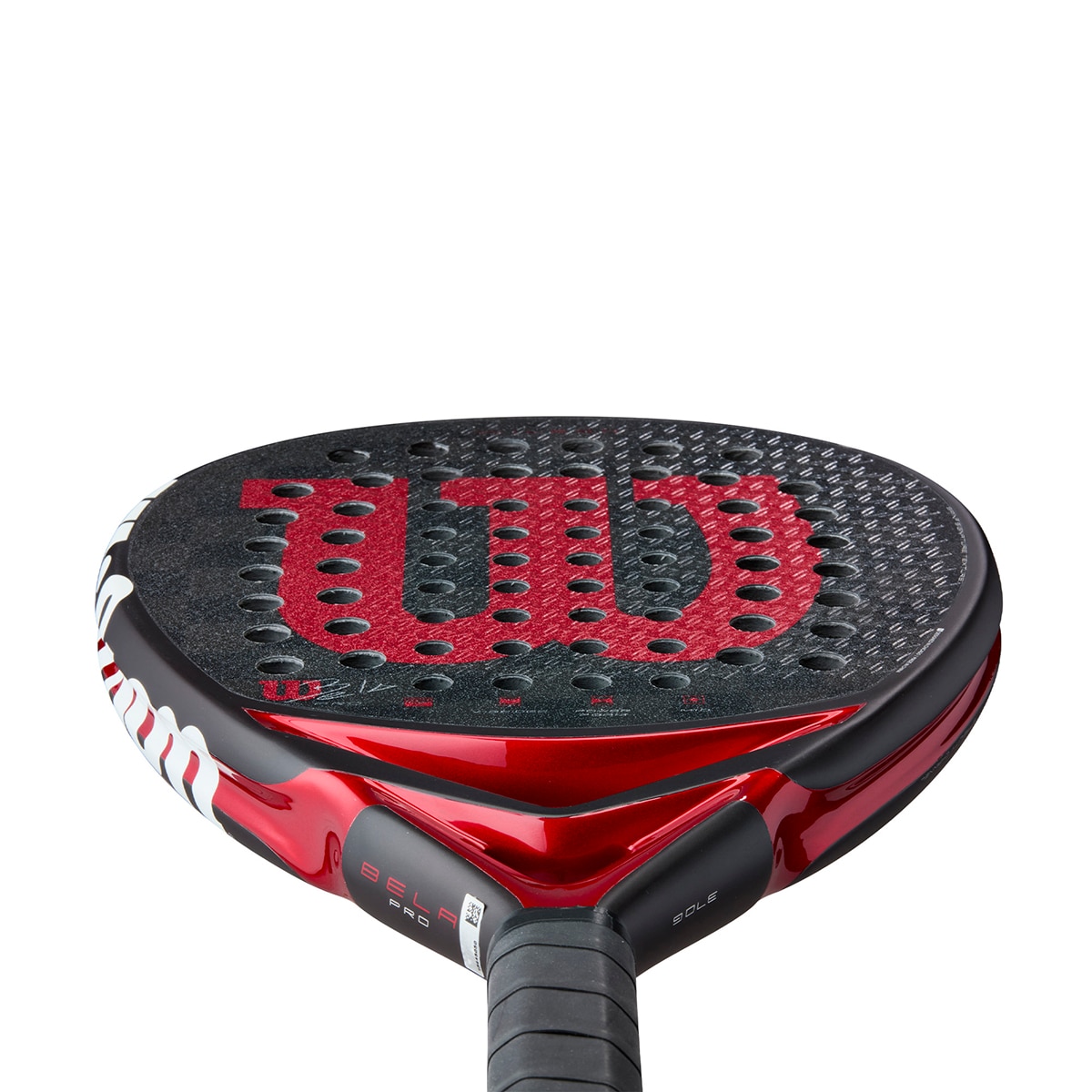 Raquete de Padel Bela Pro V3 Wilson Preto / Vermelho-4
