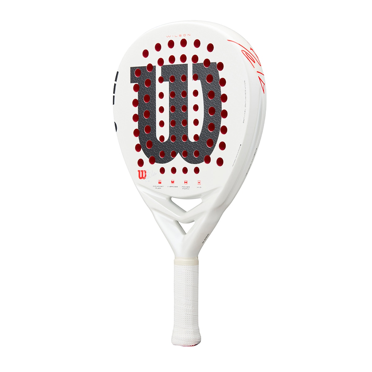 Raquete de Padel Bela Ls V3 Wilson Branco / Preto-3