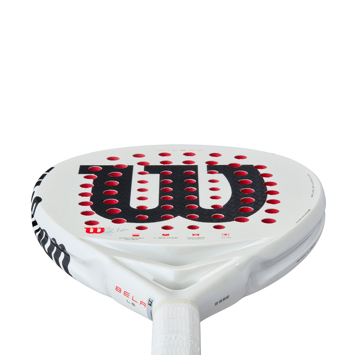 Raquete de Padel Bela Ls V3 Wilson Branco / Preto-4