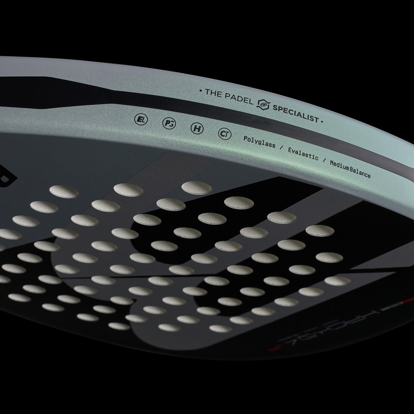 Raquete de Padel Hack JR 26 Preto-9