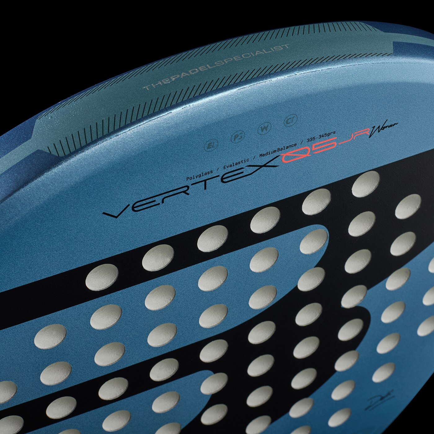 Raquete de Padel Vertex Jr Girl 26 Azul-6