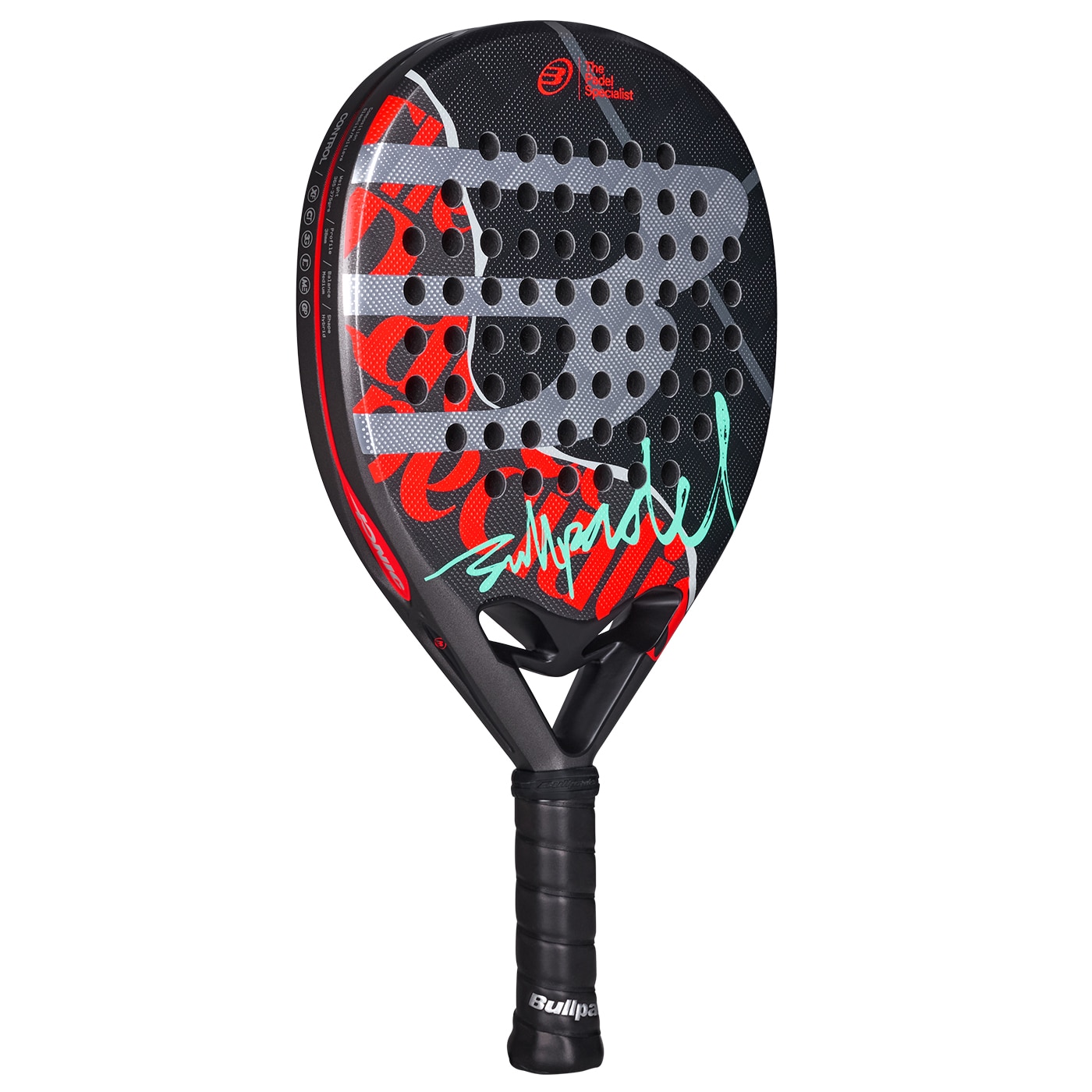 Raquete de Padel Ionic Control 26 Preto-2