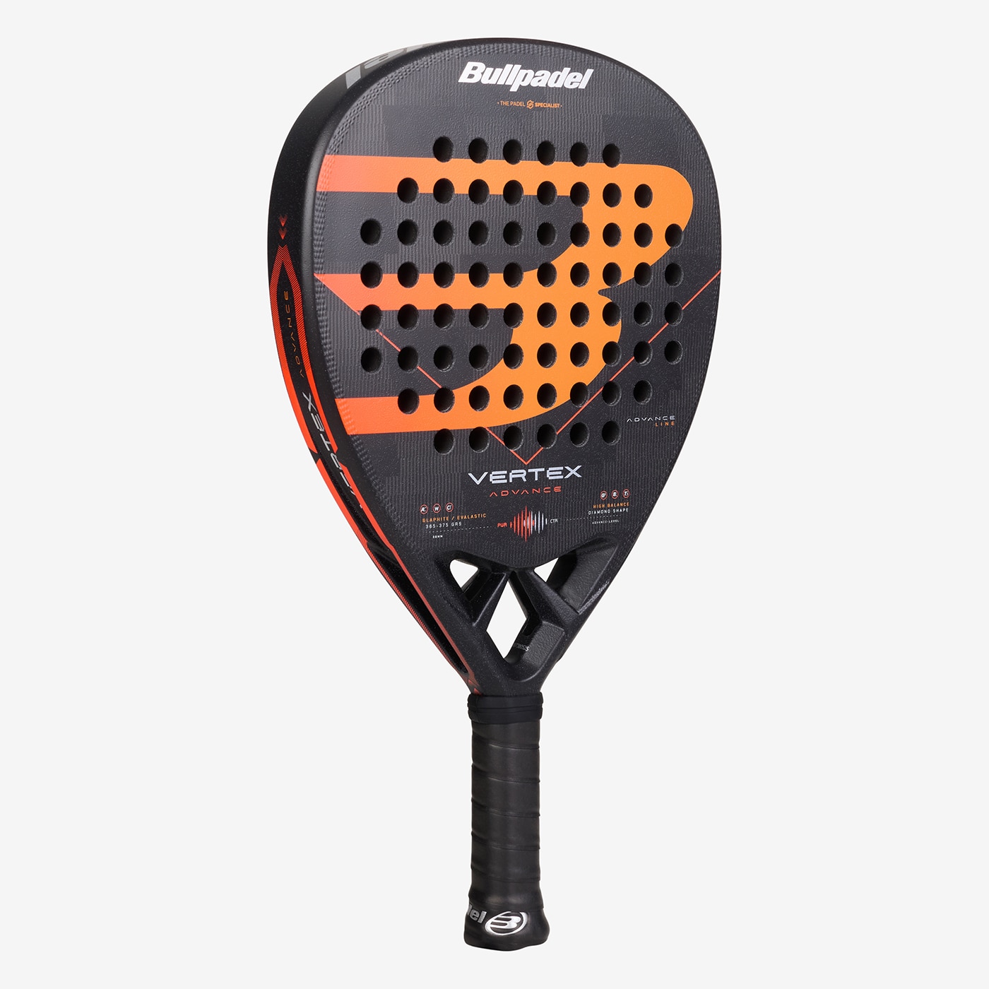 Raquete de Padel Vertex Advance Preto-2
