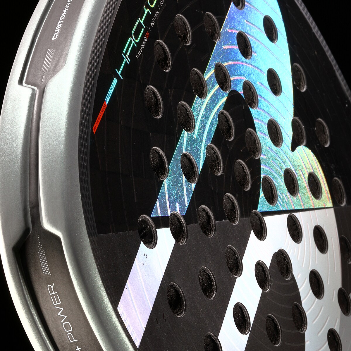 Raquete de Padel Hack 04 26 Preto-8