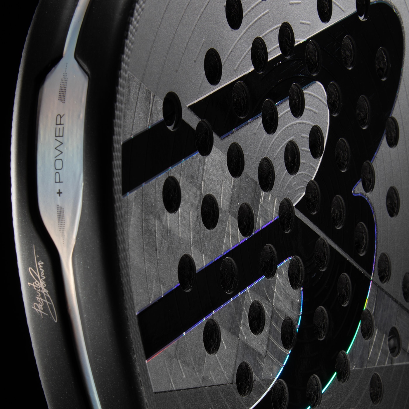 Raquete de Padel Hack 04 HYB 26 Cinzento-6