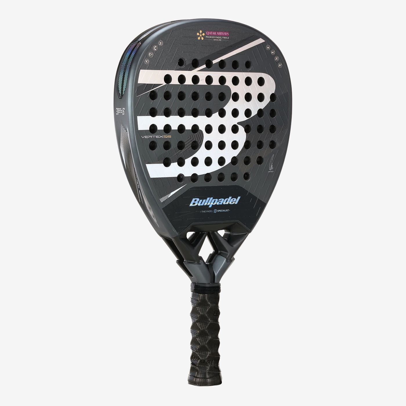 Raquete de Padel Vertex 05 Tour final 2025 Preto-3