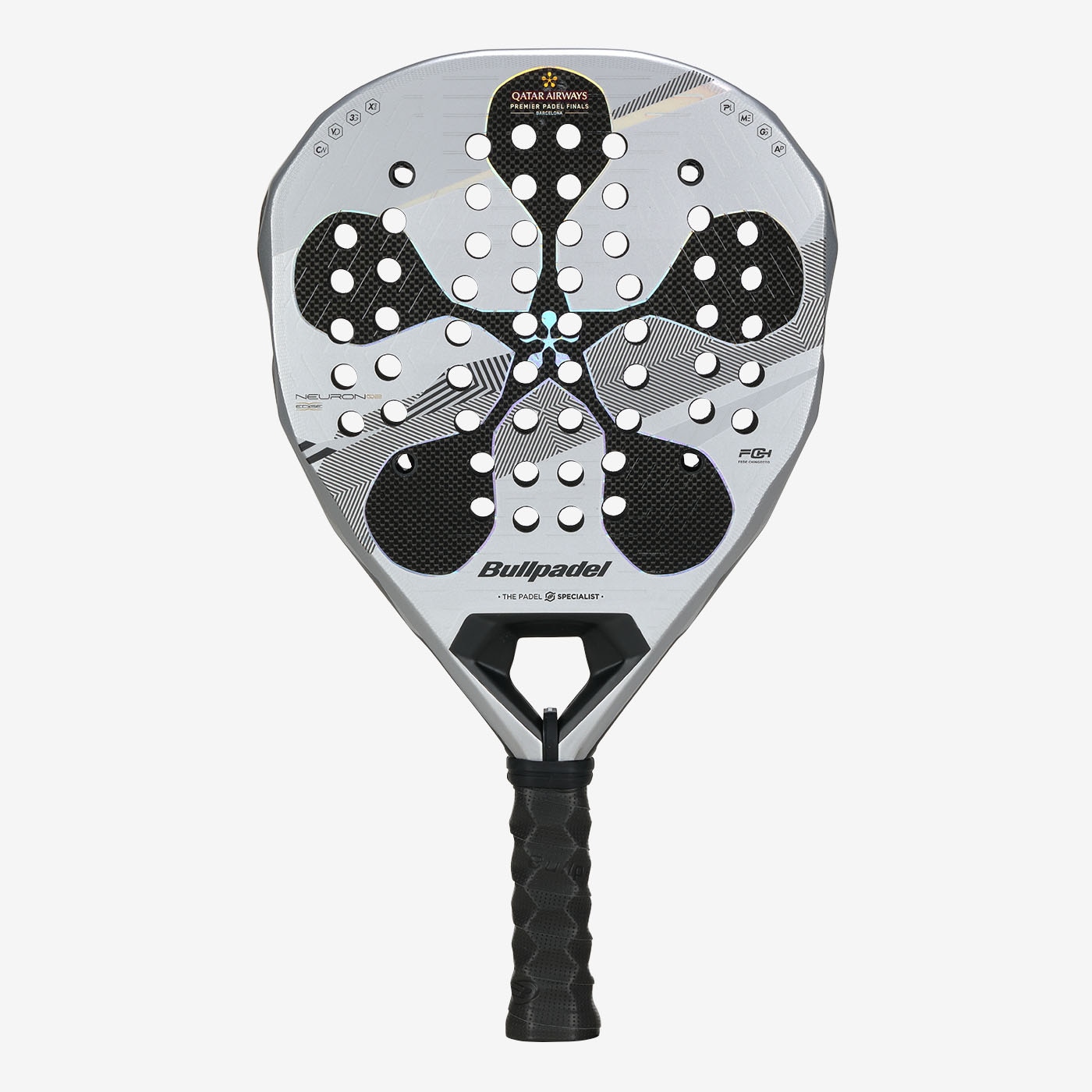 Raquete de Padel Neuron 02 Edge Tour final 2025 Preto-2