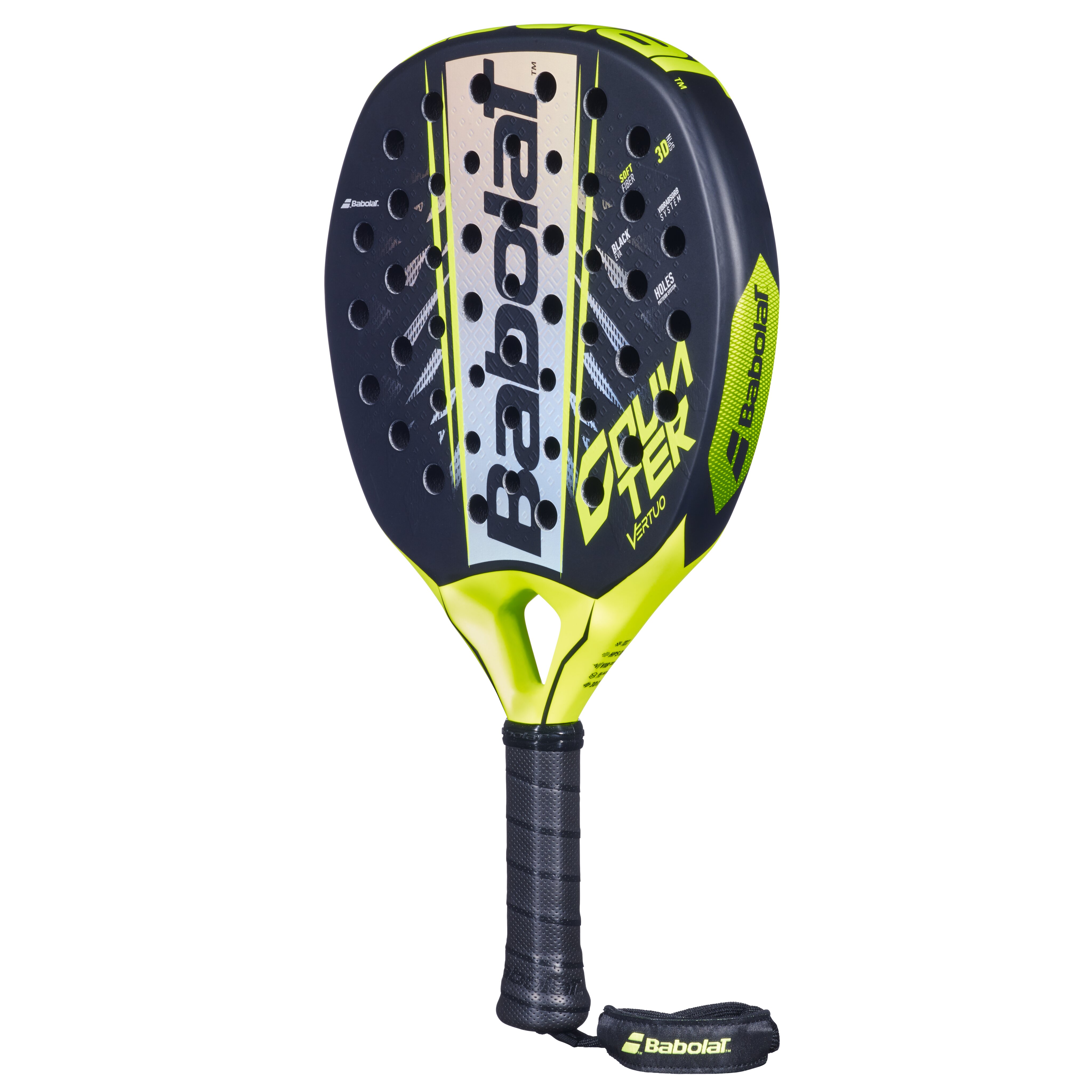 Raquete de Pádel Adulto Counter Vertuo 2.6 Babolat Amarelo / Preto-2