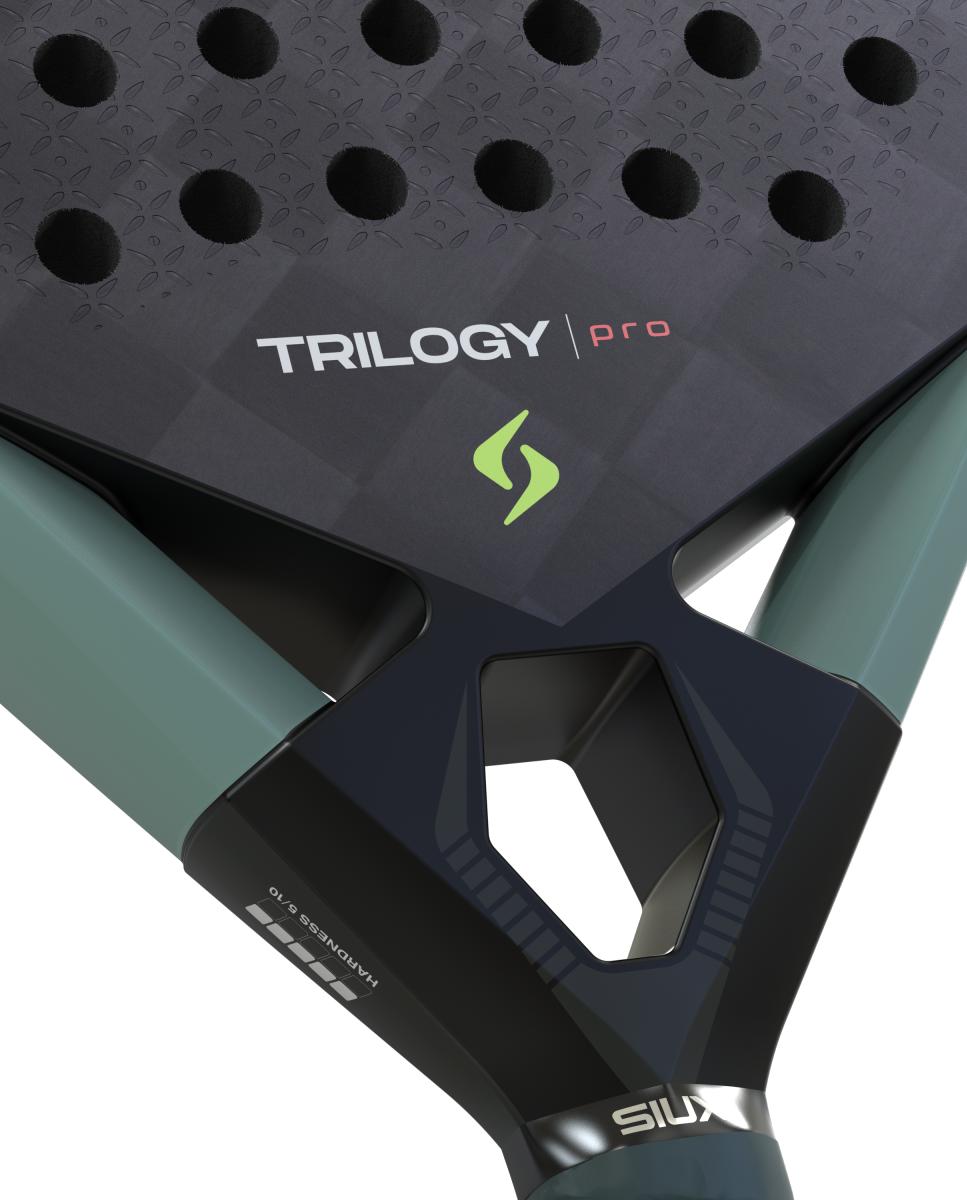 Raquete de Padel Trilogy Pro 2026 Verde / Preto-6