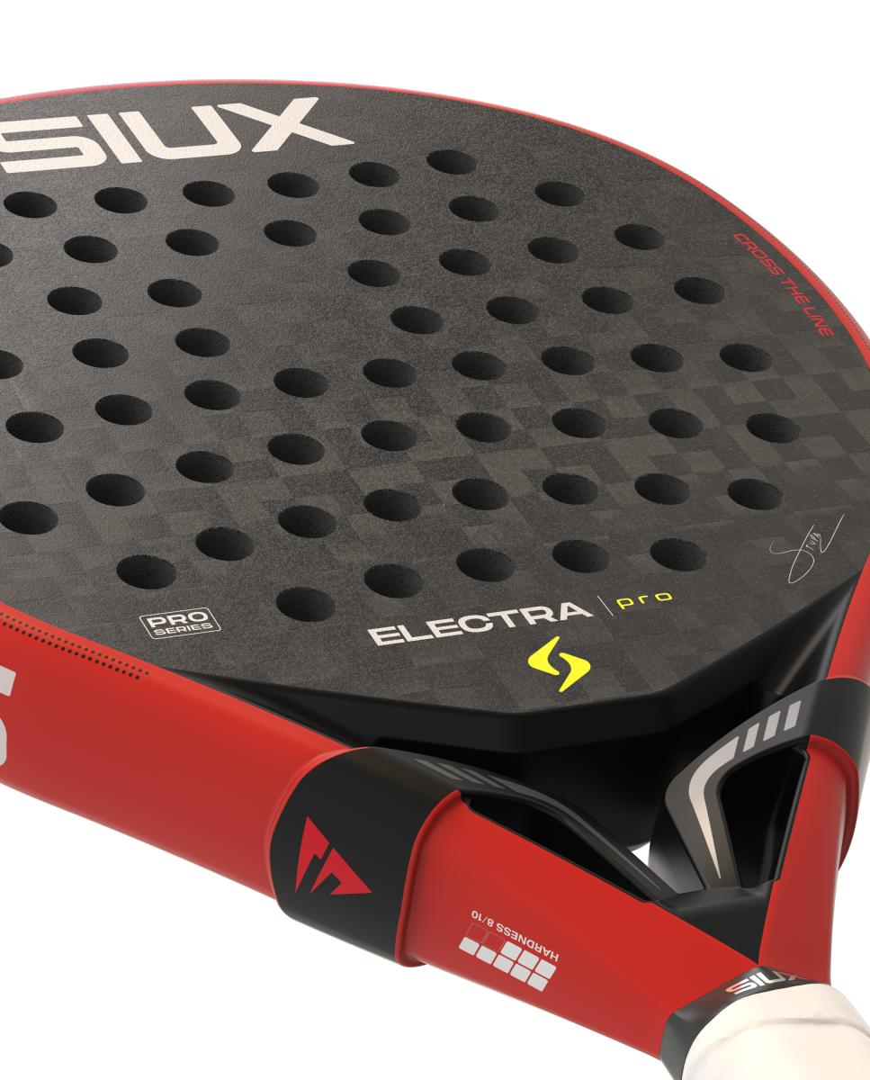 Raquete de Padel Electra Pro 2026 Vermelho / Preto-4
