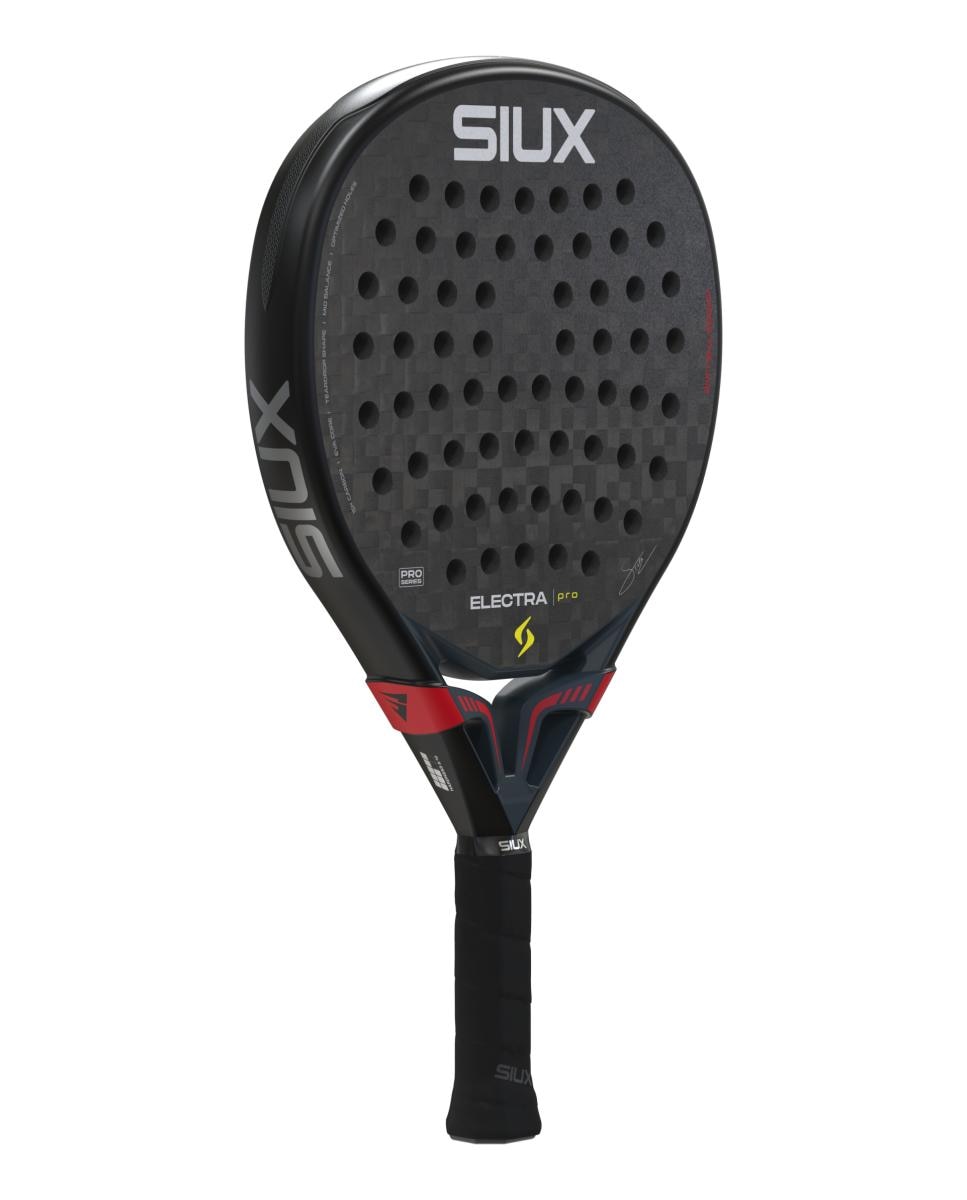 Raquete de Padel Electra Pro 2026 Siux Preto / Vermelho-3