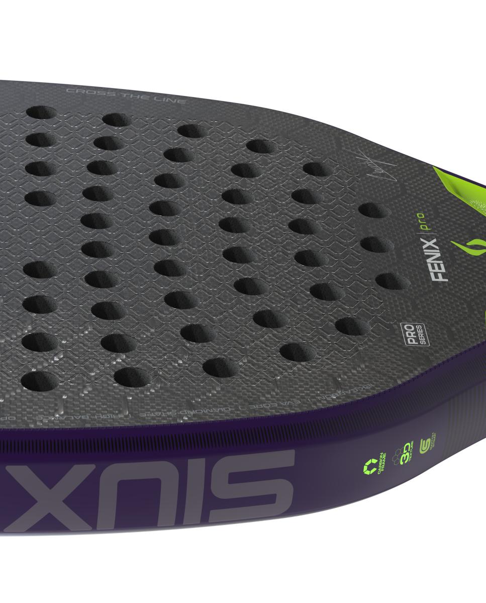 Raquete de Padel Fenix Pro 2026 Siux Roxo / Preto-5