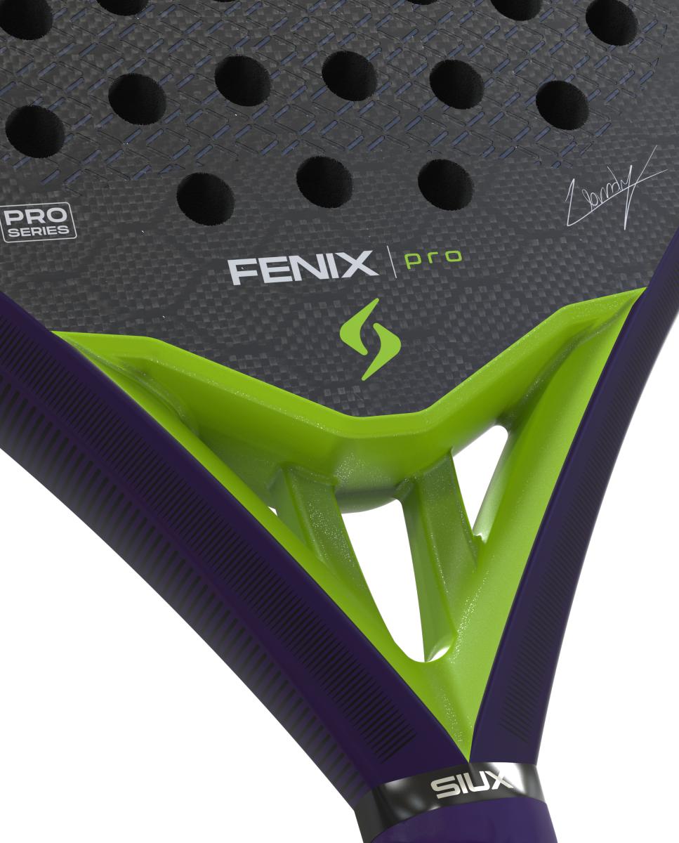 Raquete de Padel Fenix Pro 2026 Siux Roxo / Preto-6