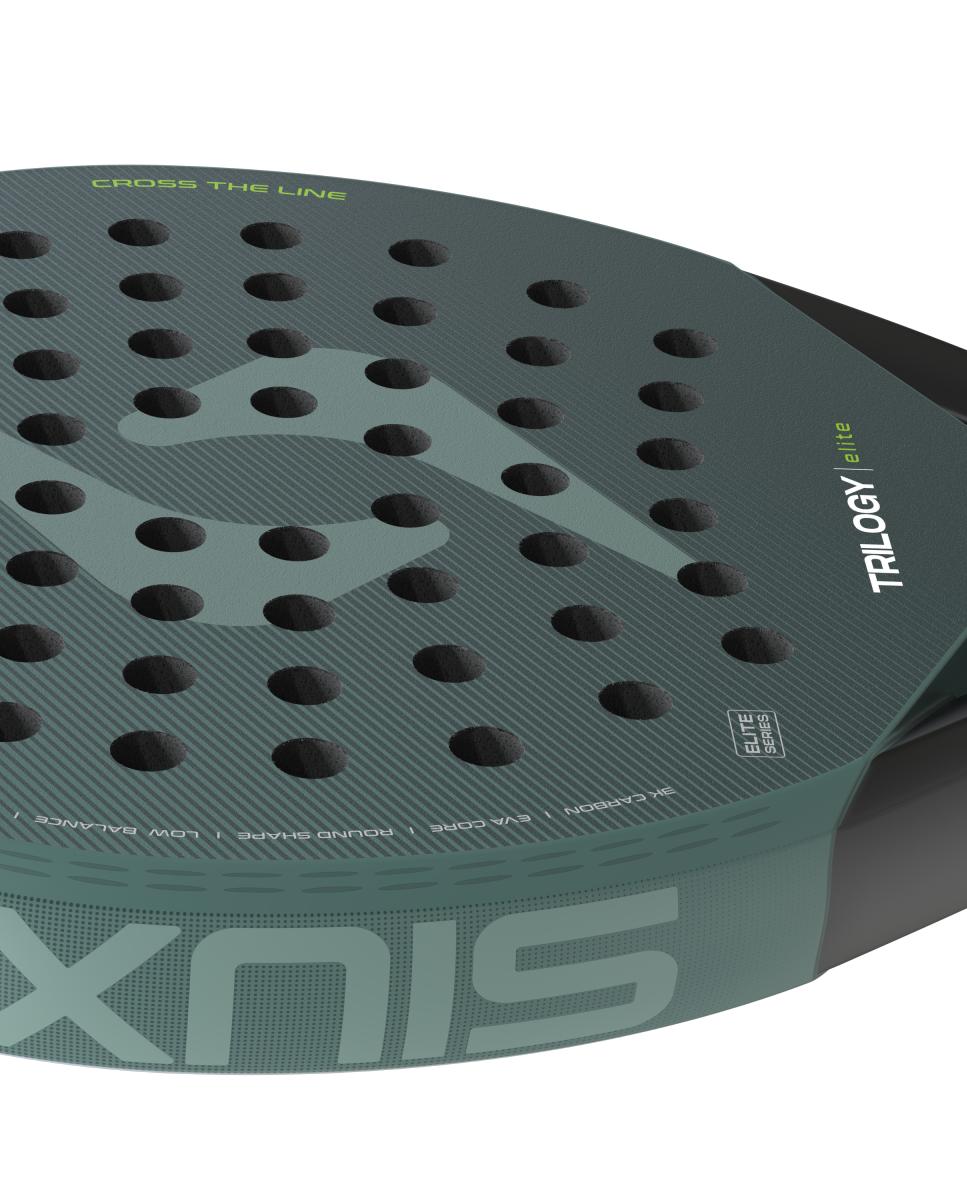Raquete de Padel Trilogy Elite 6 Verde / Preto-5