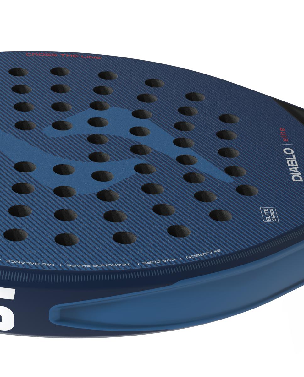 Raquete de Padel Diablo Elite 6 Azul / Preto-5