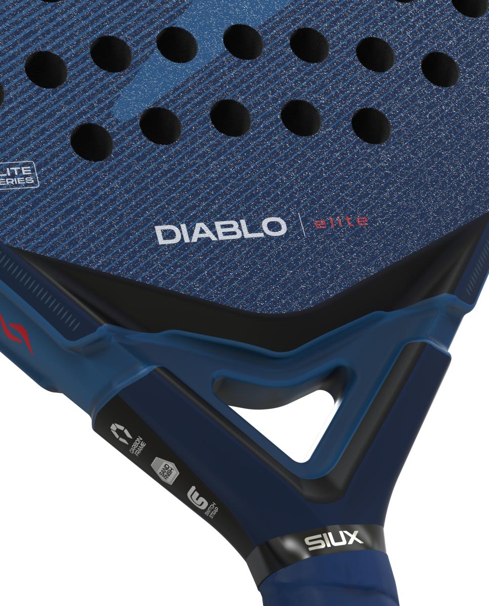 Raquete de Padel Diablo Elite 6 Azul / Preto-6