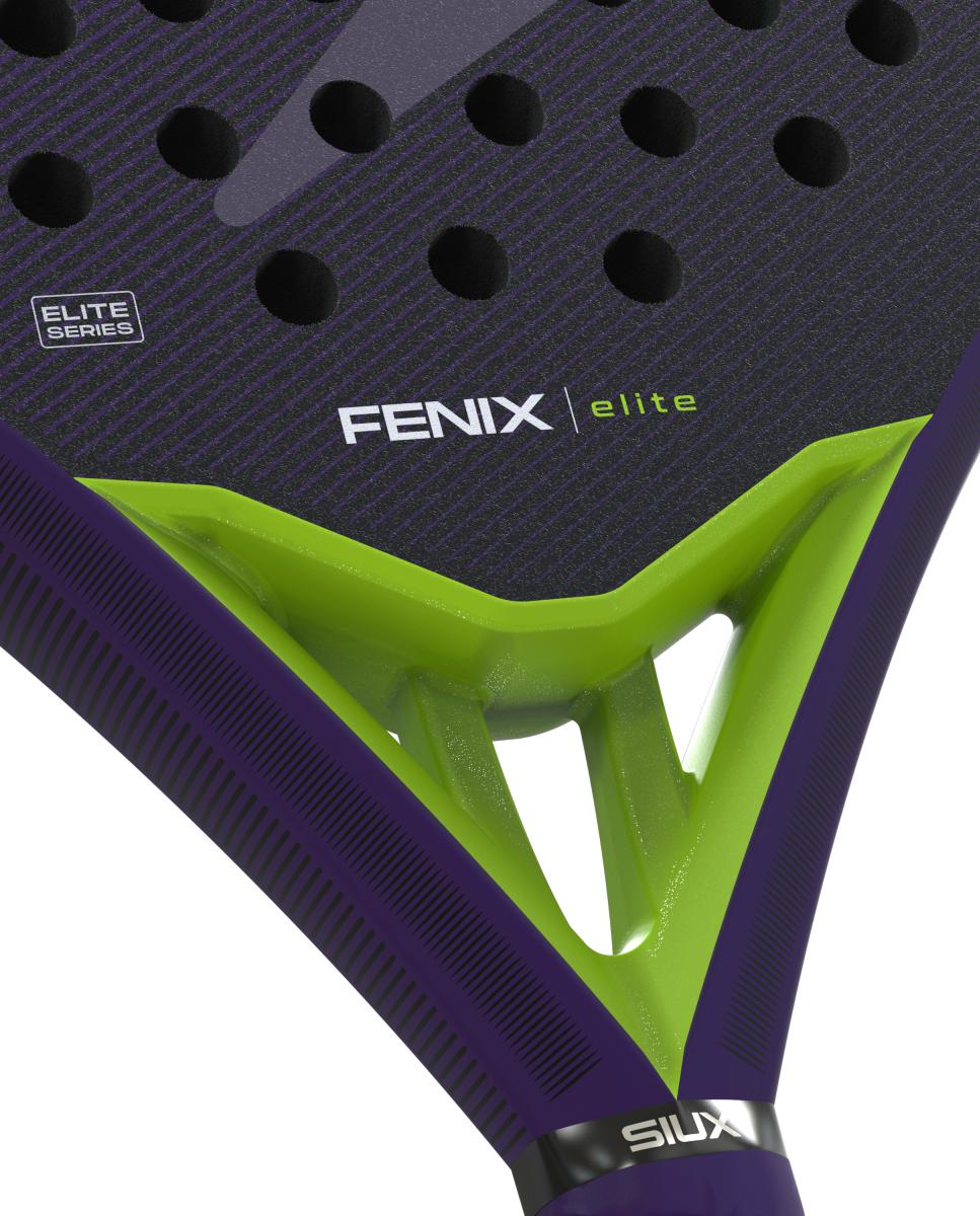 Raquete de Padel Fenix Elite 6 Laranja / Preto-6