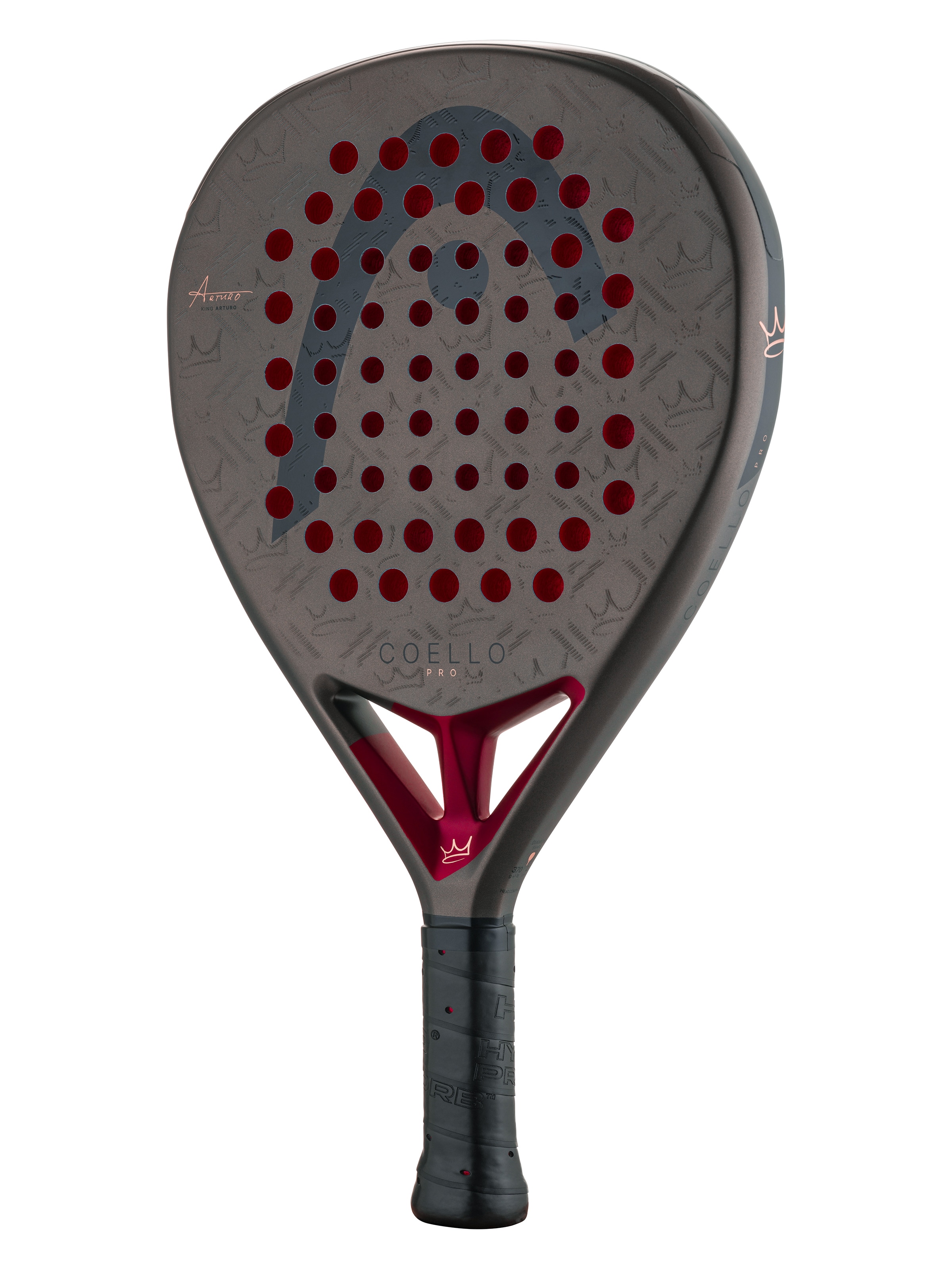 Raquete de Padel Coello Pro 2026 Cinzento Antracite-2