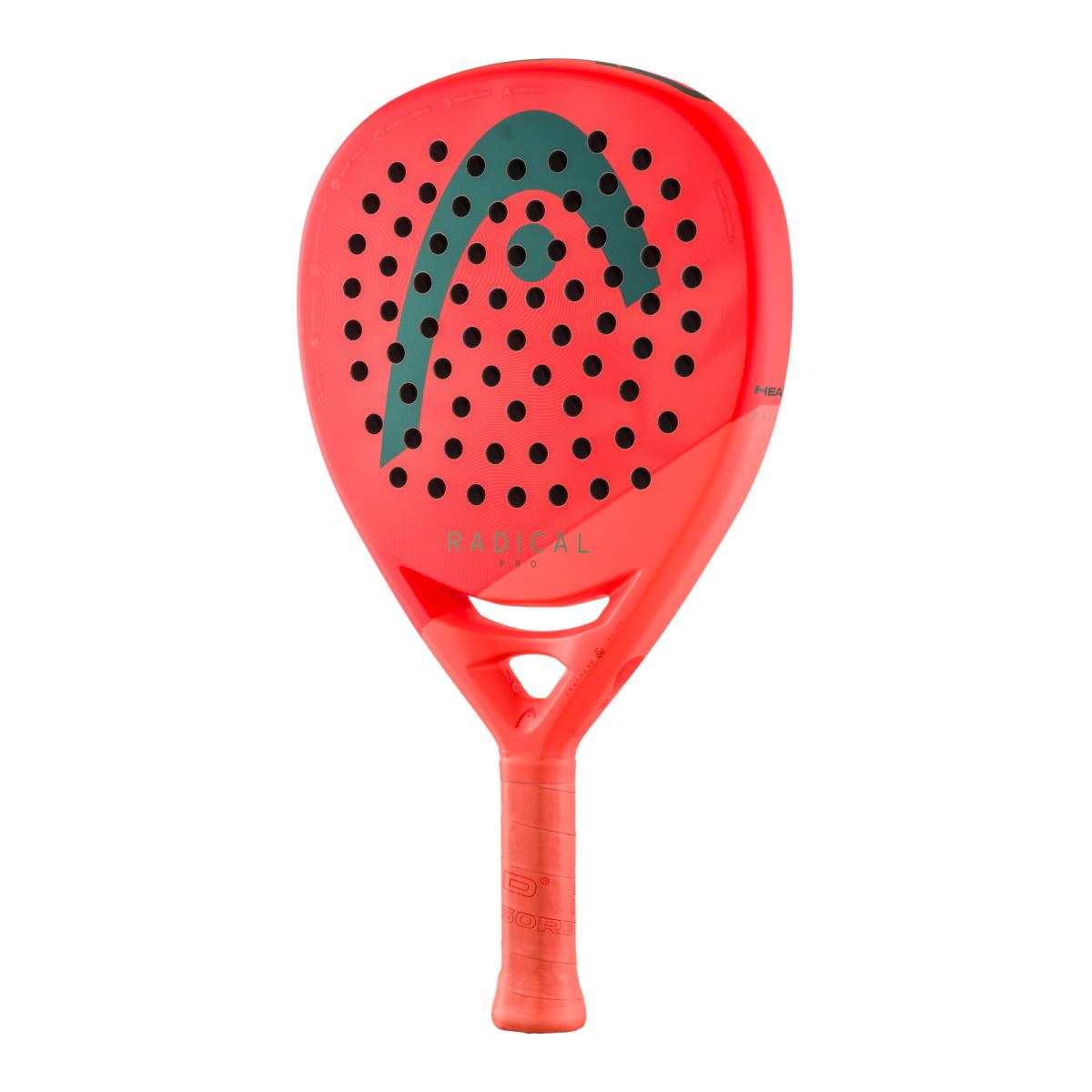 Raquete de Padel Radical Pro 2026 Vermelho / Laranja-2