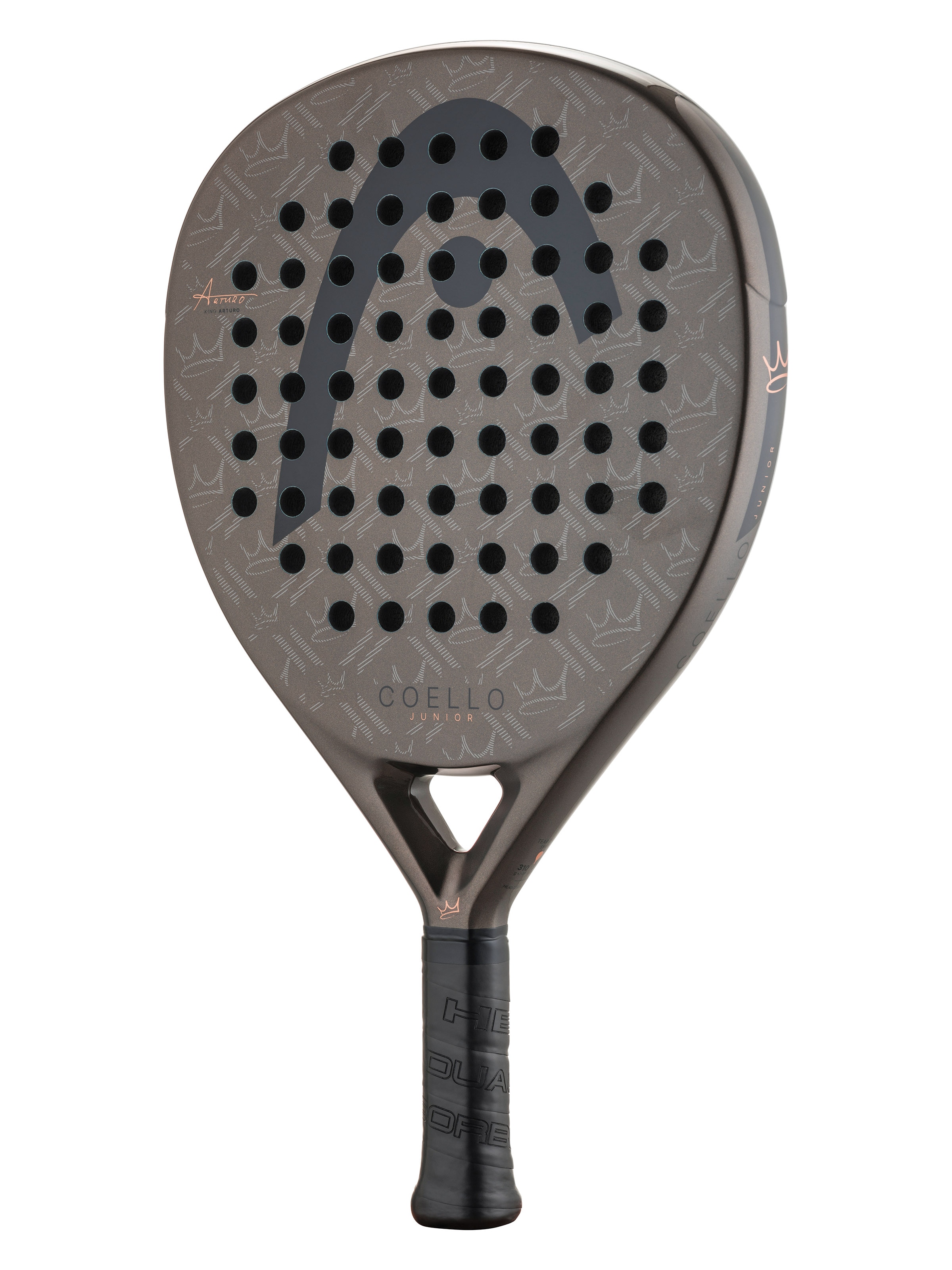 Raquete de Padel Coello Junior 2026 Cinzento Antracite-2
