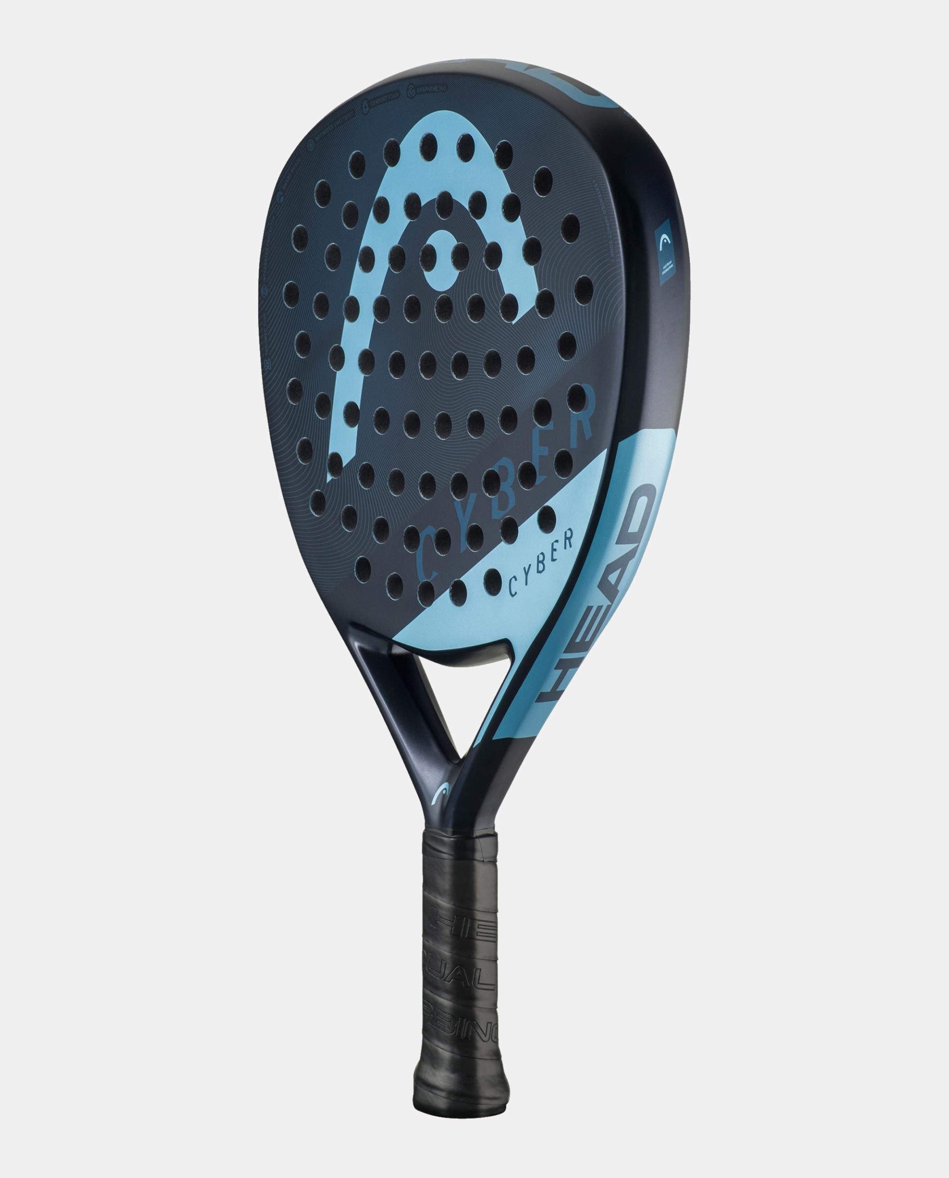 Raquete de Padel Cyber 2026 Azul-marinho / Azul-claro-2