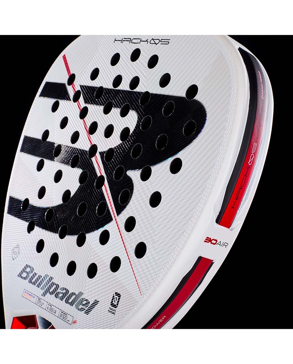 Raquetes de Padel Hack 05 27 Branco-5