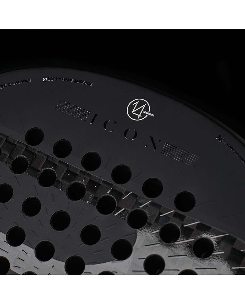 Palas de Pádel ICON 27 Bullpadel - Negro Negro-5