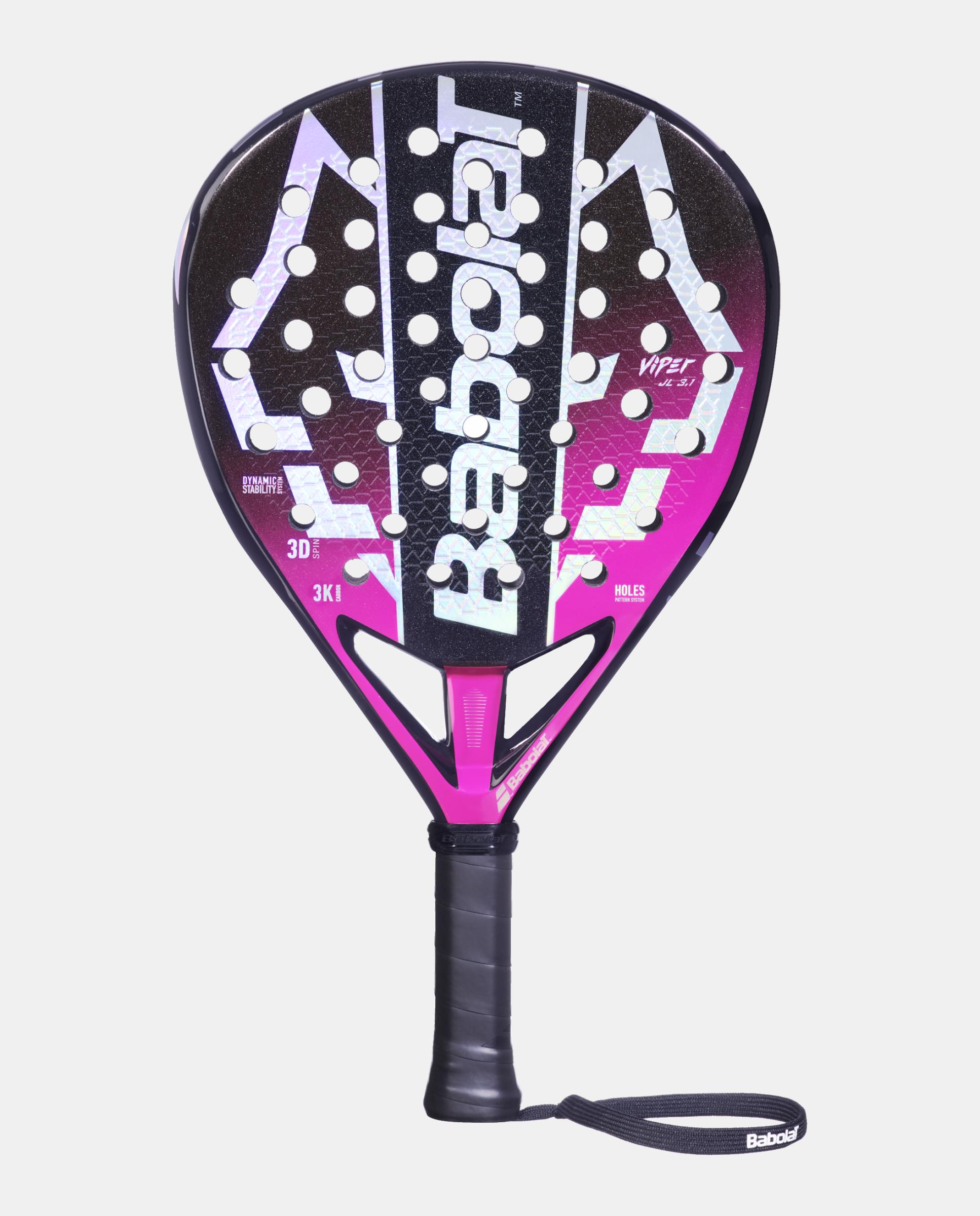 Imagen 0 de Pala de pádel VIPER JUAN LEBRON 3.1 Babolat Negro / Morado