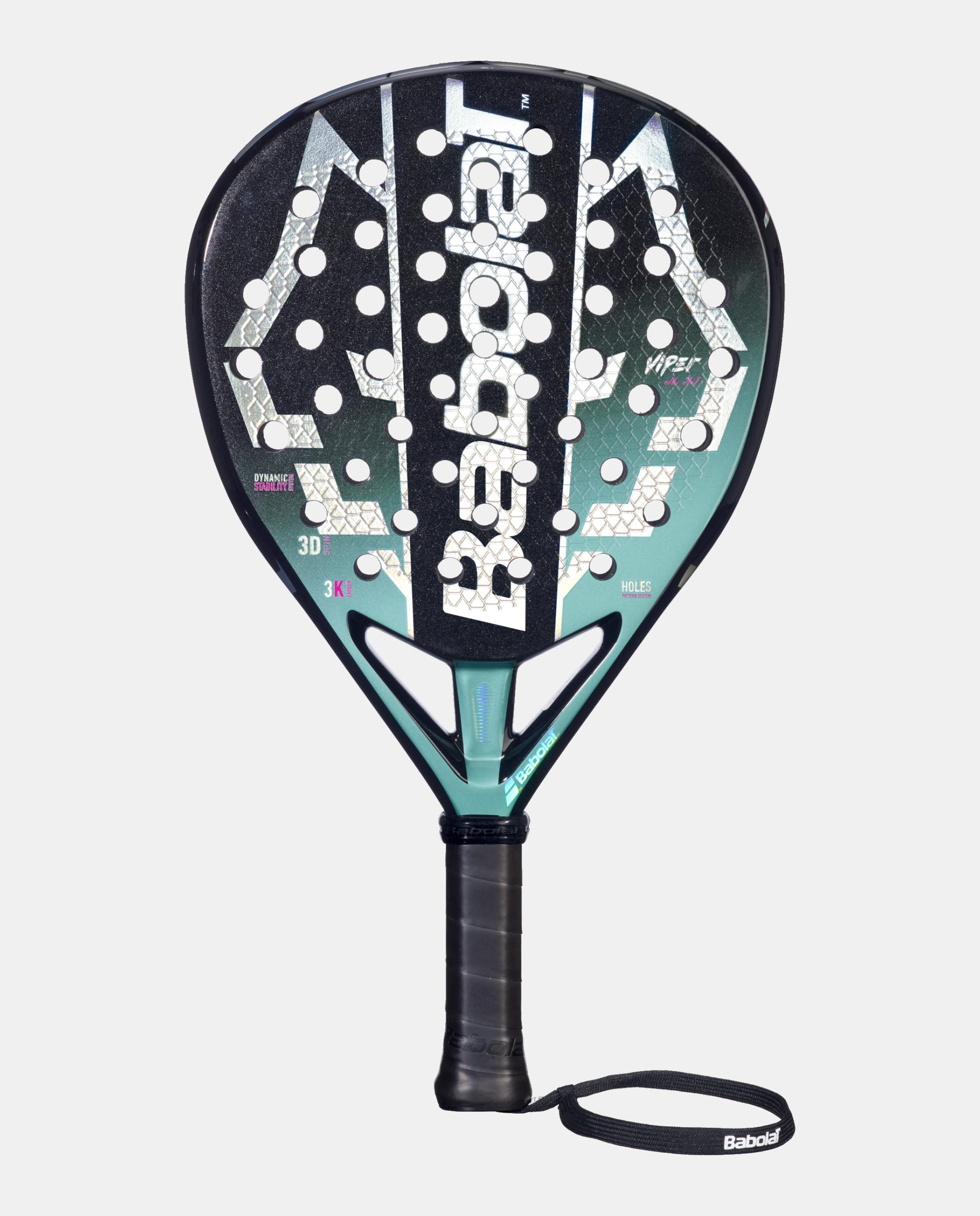 Pala de pádel VIPER JUAN LEBRON 3.1 Babolat - Negro / Morado Negro / Morado-2
