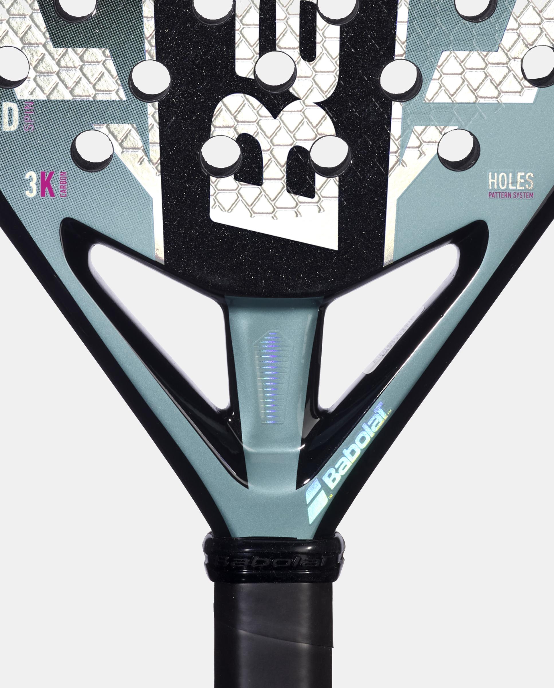 Pala de pádel VIPER JUAN LEBRON 3.1 Babolat - Negro / Morado Negro / Morado-5