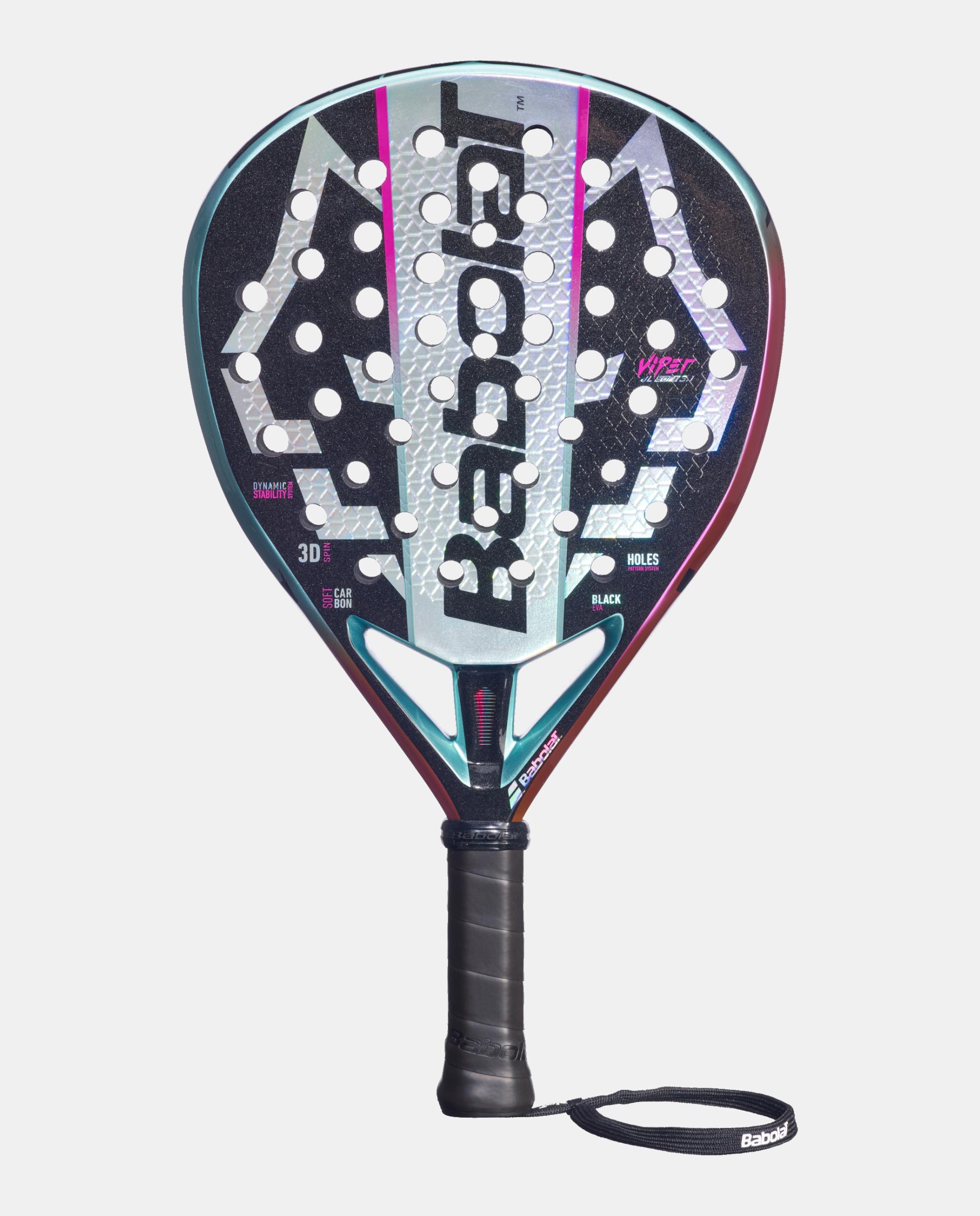 Imagen 0 de Pala de pádel VIPER SOFT JUAN LEBRON 3.1 Babolat Negro / Morado