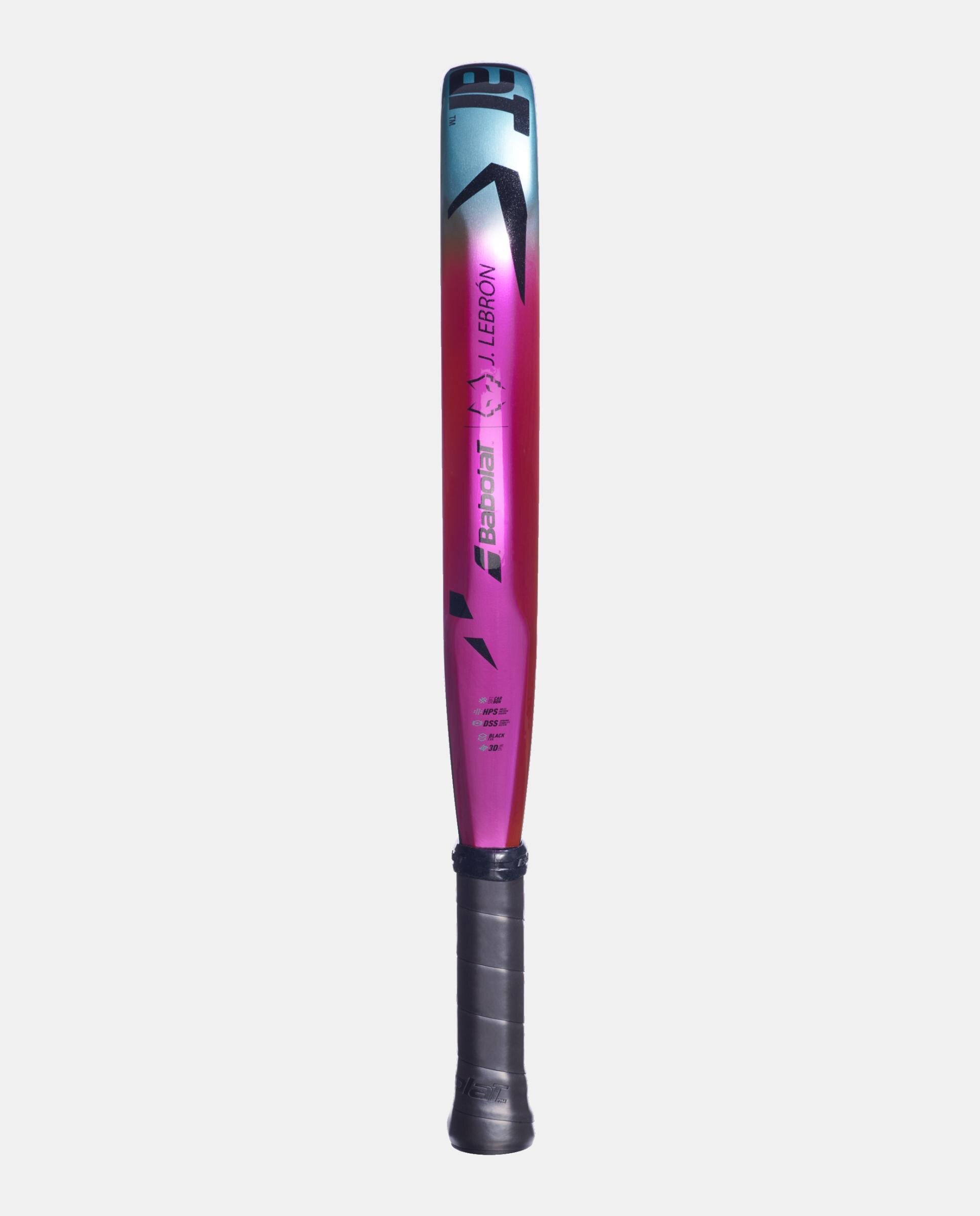 Pala de pádel VIPER SOFT JUAN LEBRON 3.1 Babolat - Negro / Morado Negro / Morado-3