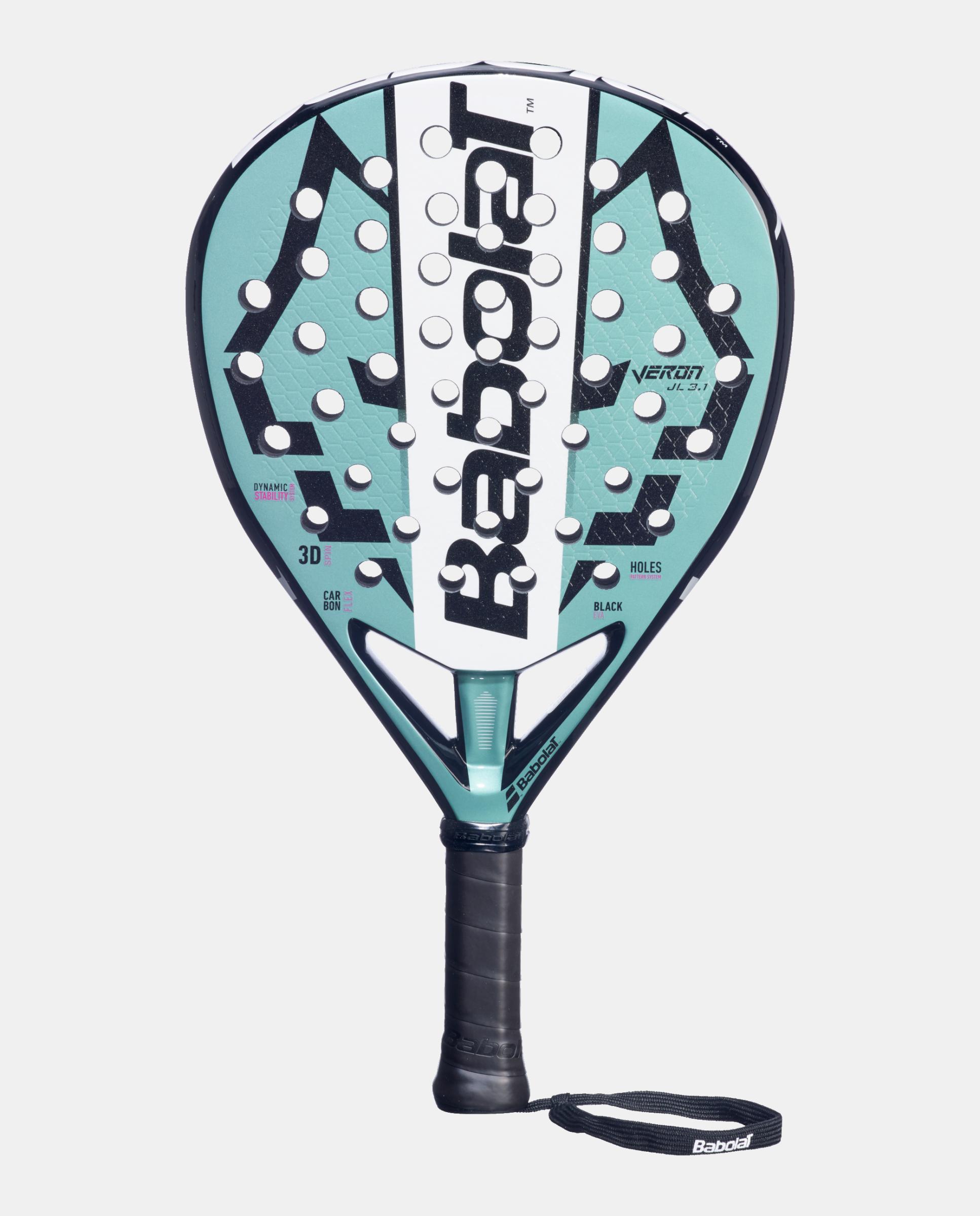 Imagen 0 de Pala de pádel VERON JUAN LEBRON 3.1 Babolat Verde / Negro