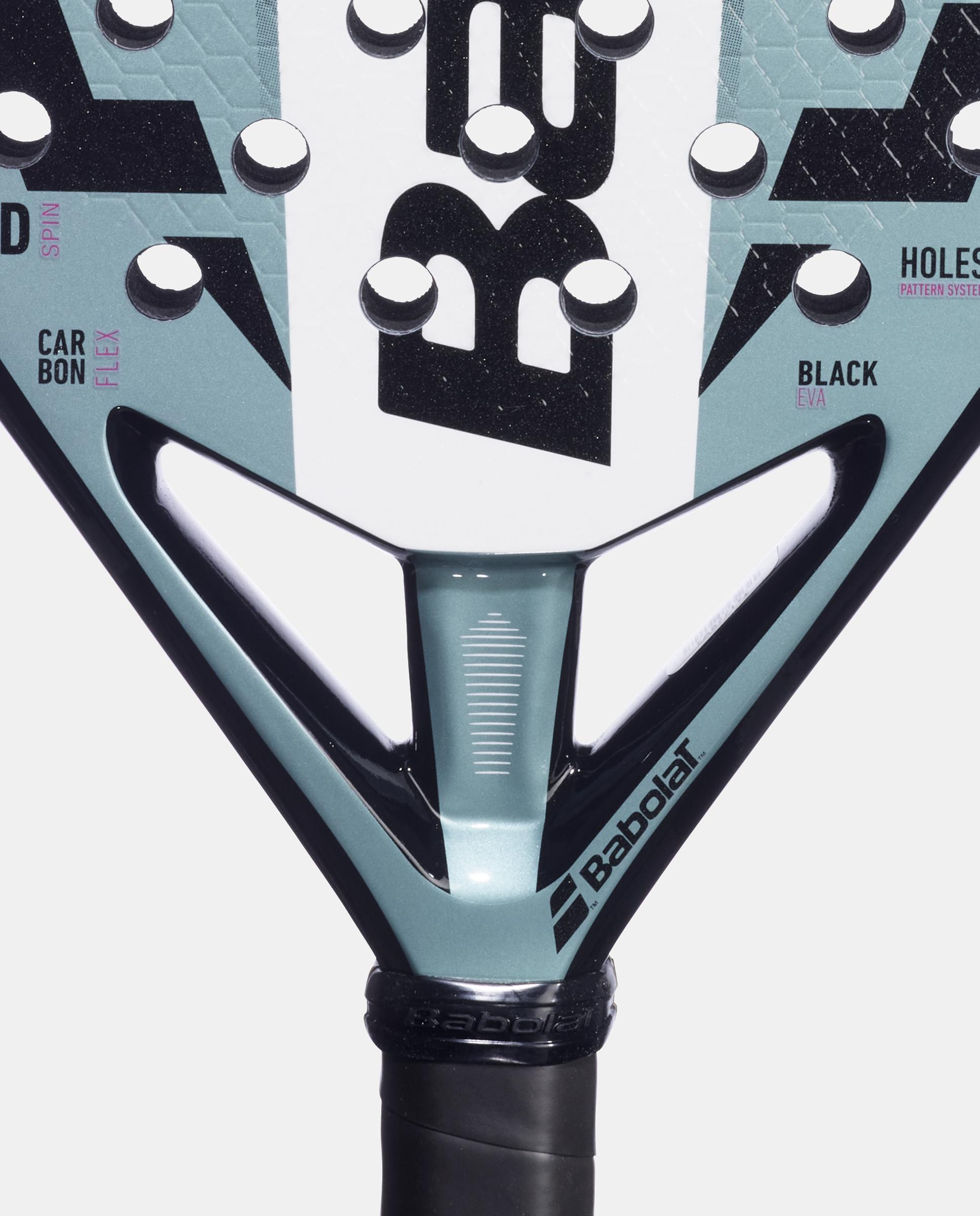 Pala de pádel VERON JUAN LEBRON 3.1 Babolat - Verde / Negro Verde / Negro-4
