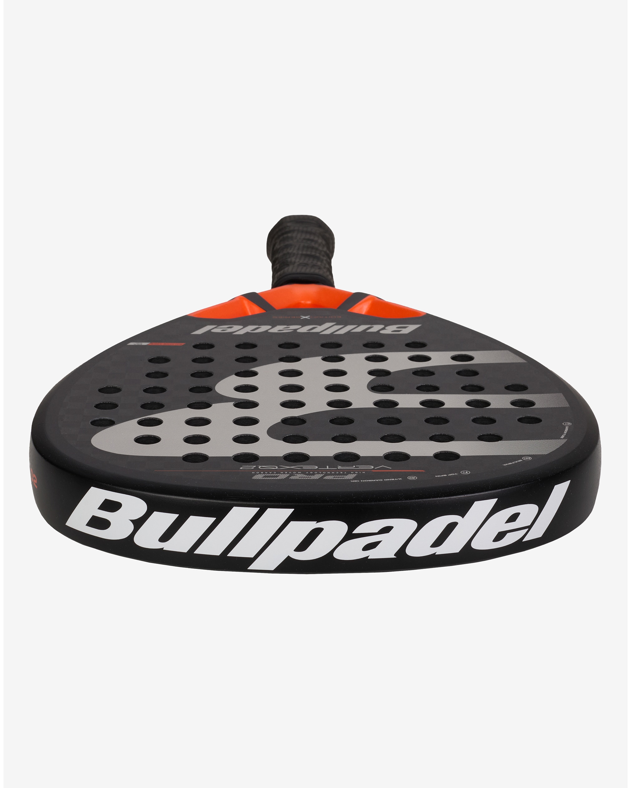 Imagen 4 de Pala Unisex Vertex 02 Xs Bullpadel - Negro / Naranja Negro / Naranja