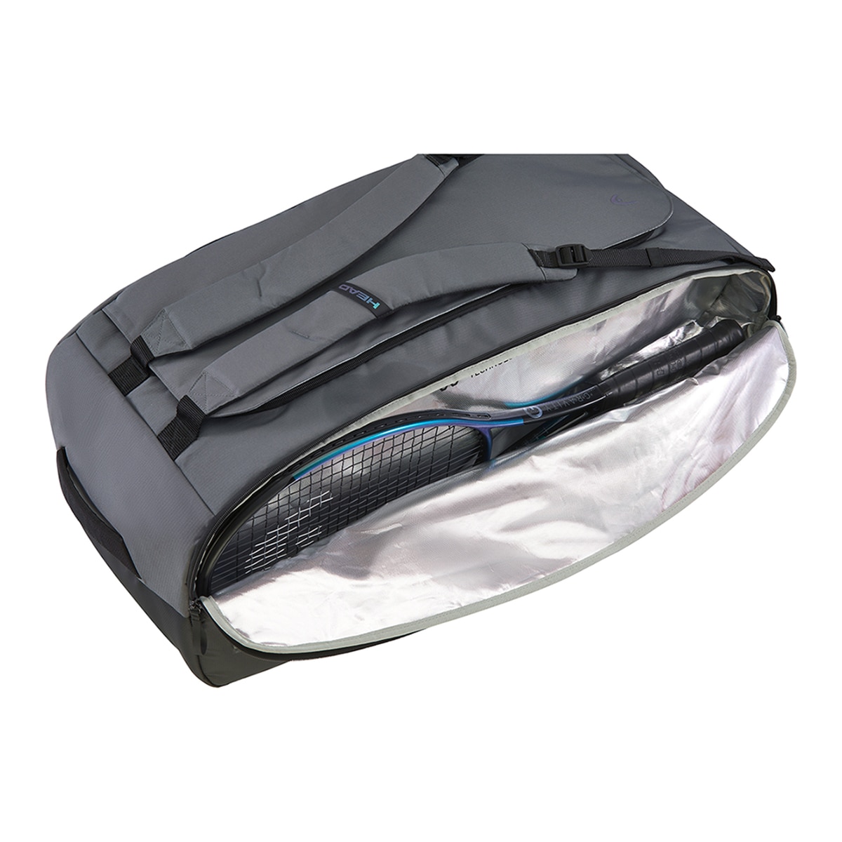 Bolsa de Raquetes Pro X Duffle Bag L HEAD Preto / Cinzento-2