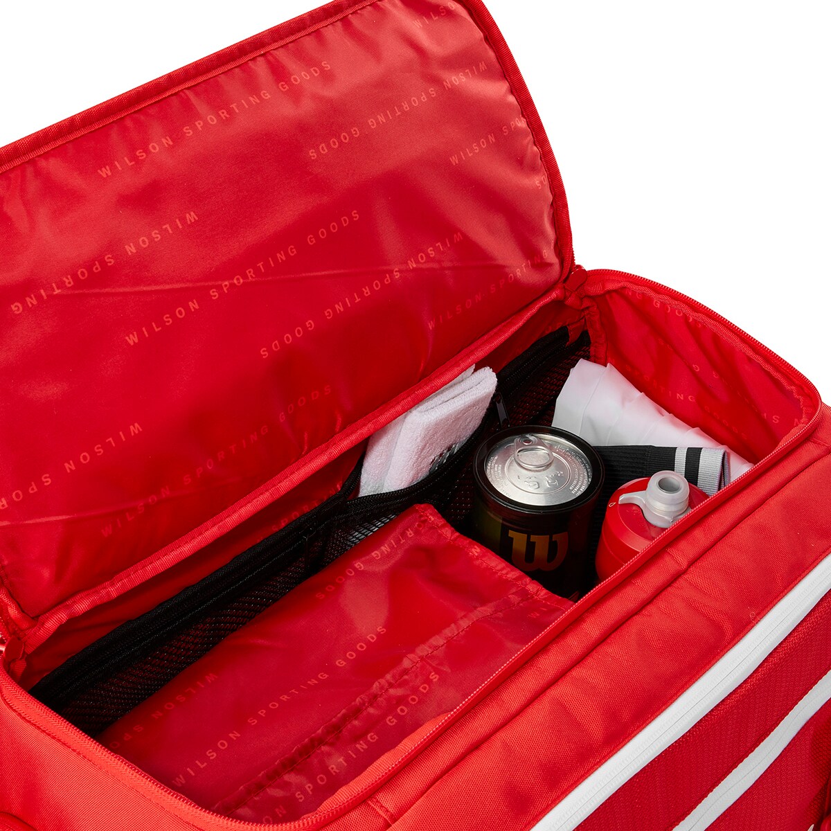 Saco de Ténis Super Tour Coaches Small Duffel Vermelho-6