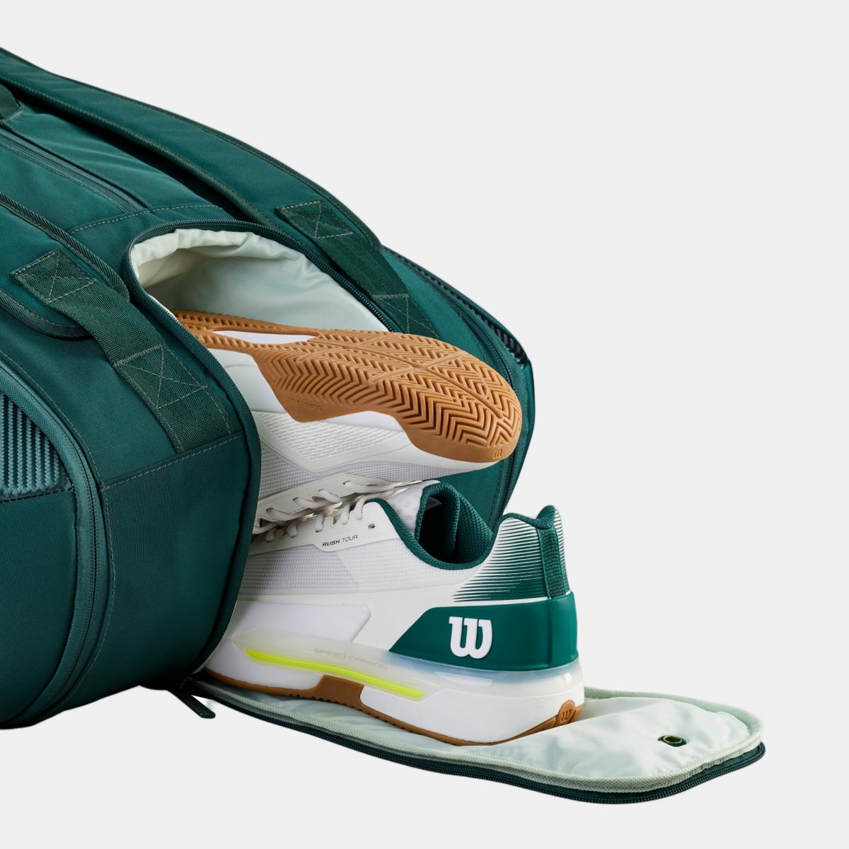 Bolsa de Ténis Blade V10 15 Raquetes Wilson Verde-6