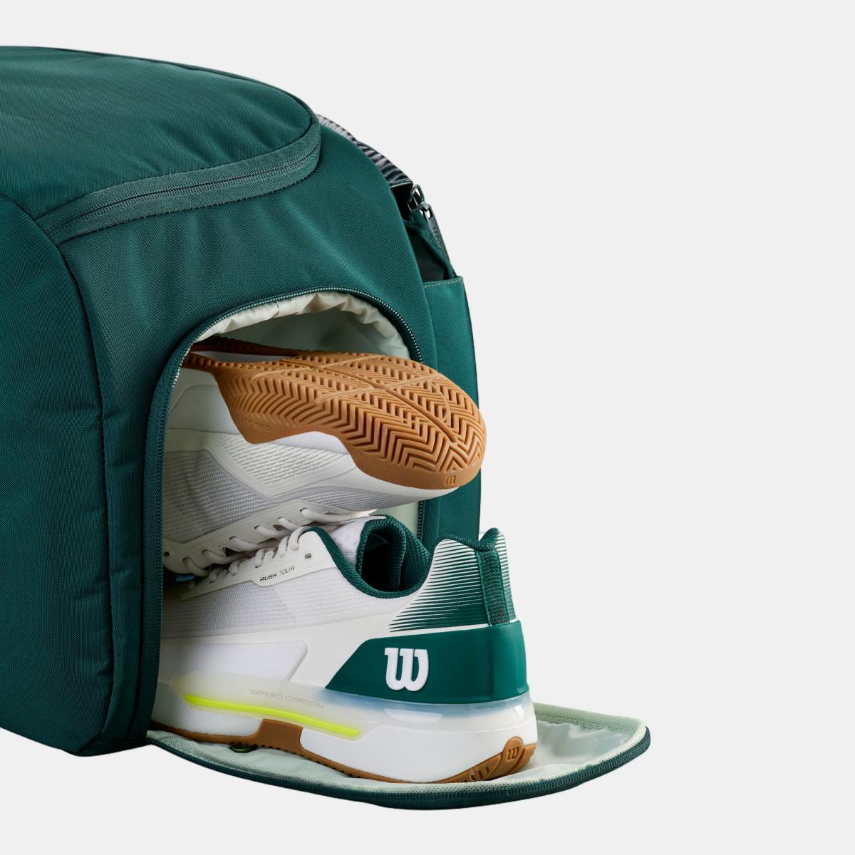 Saco de ténis Blade V10 da Wilson Verde-4